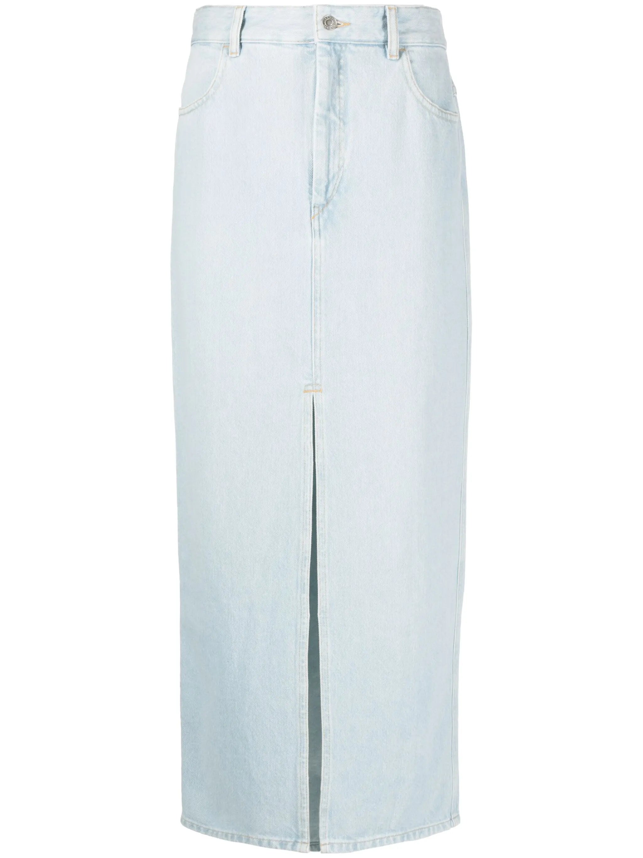 Vinea denim midi skirt