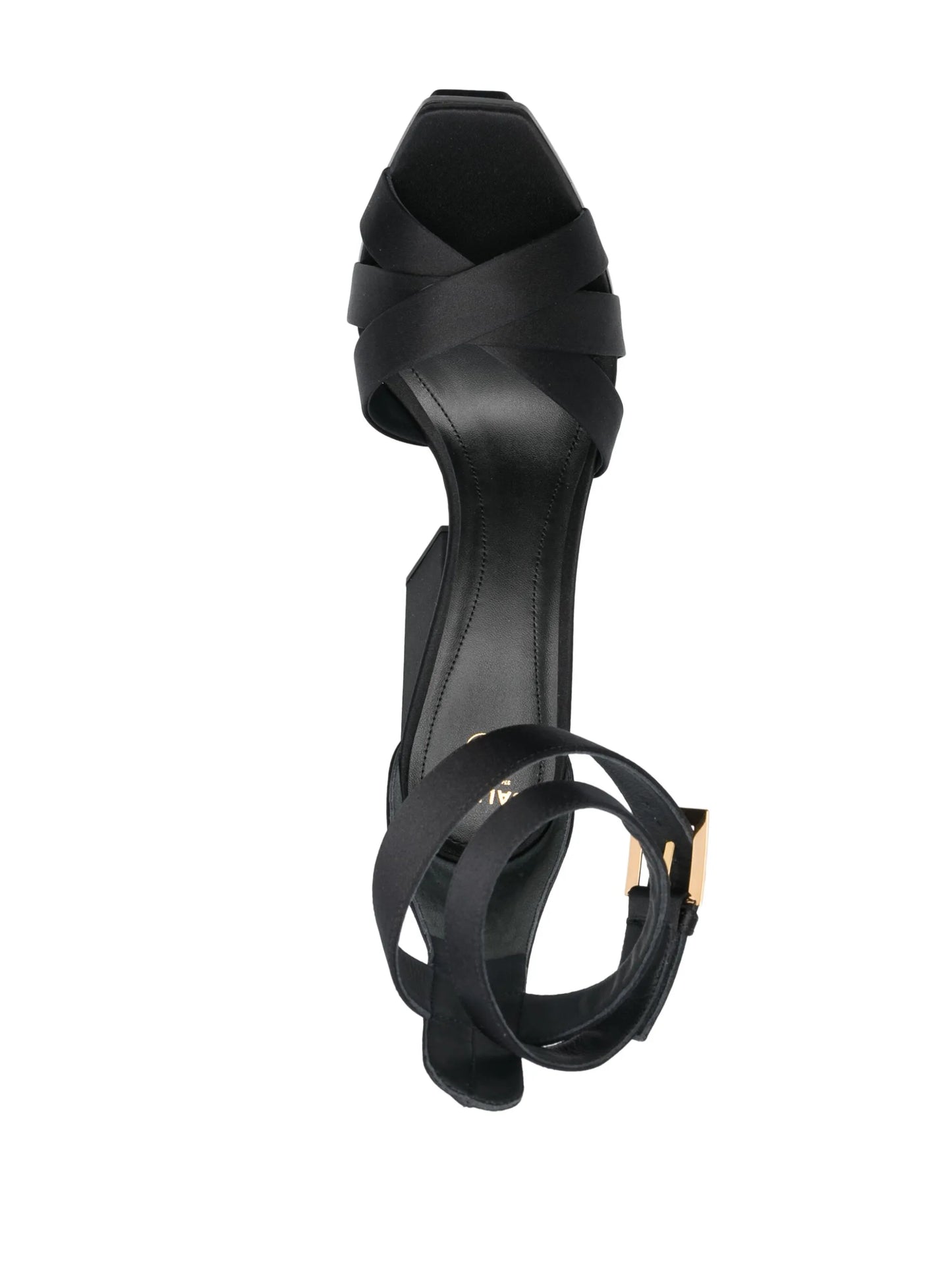 Ava 130mm satin platform sandals