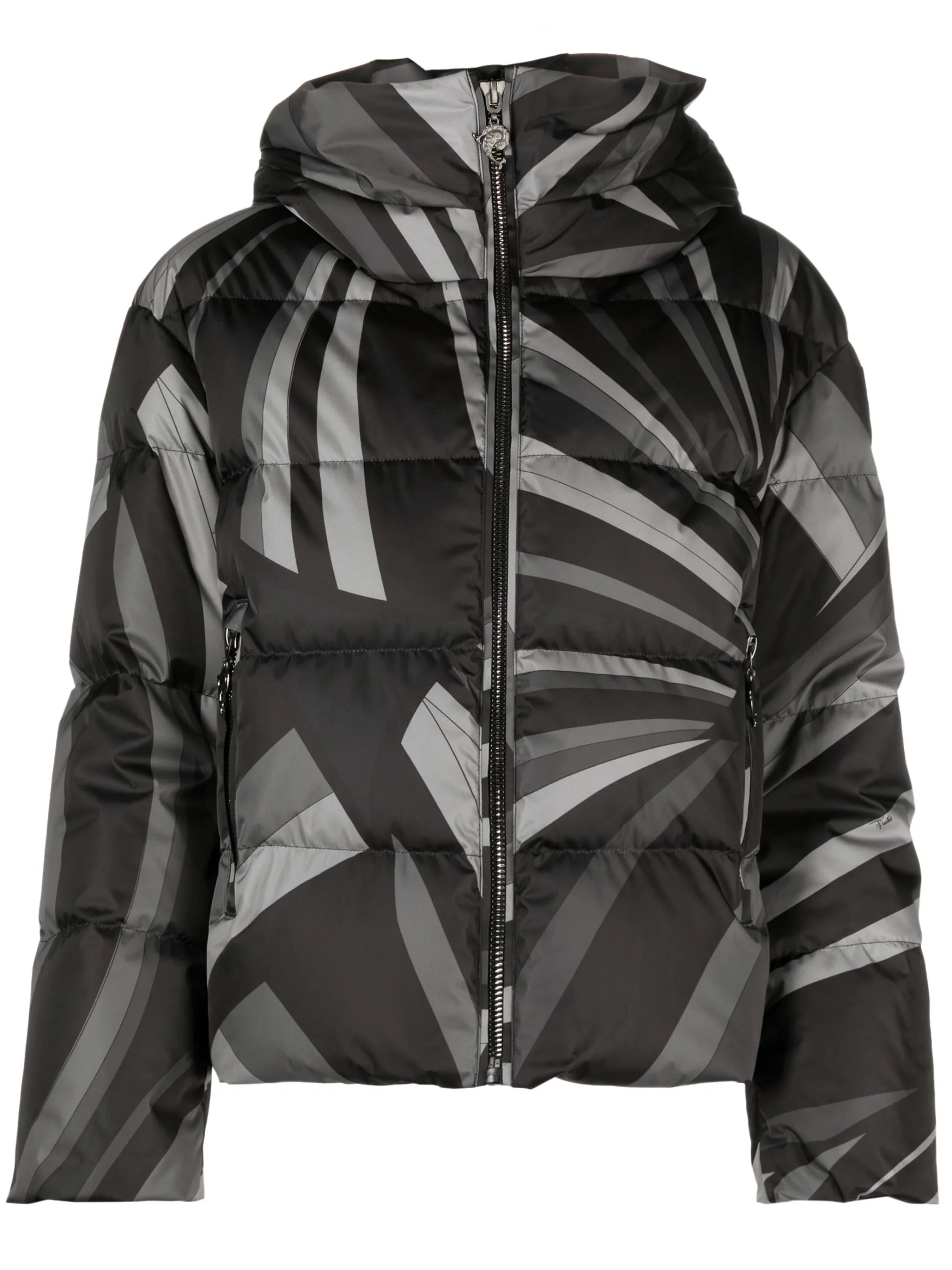 Barsy Marmo-print ski jacket