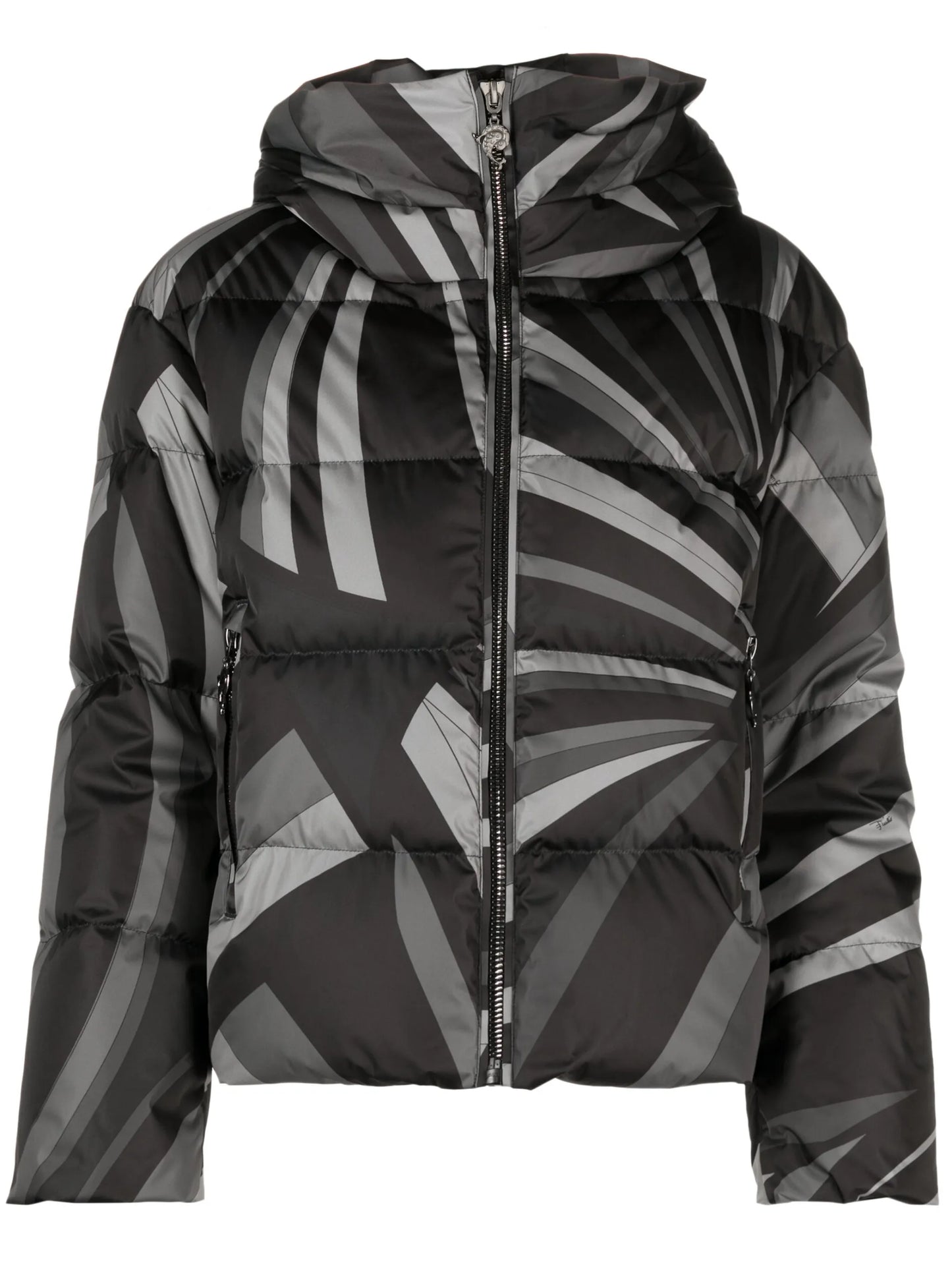 Barsy Marmo-print ski jacket