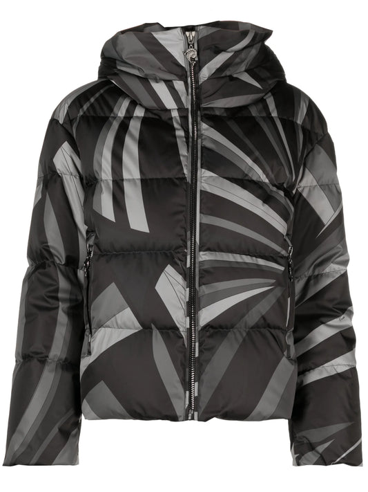 Barsy Marmo-print ski jacket