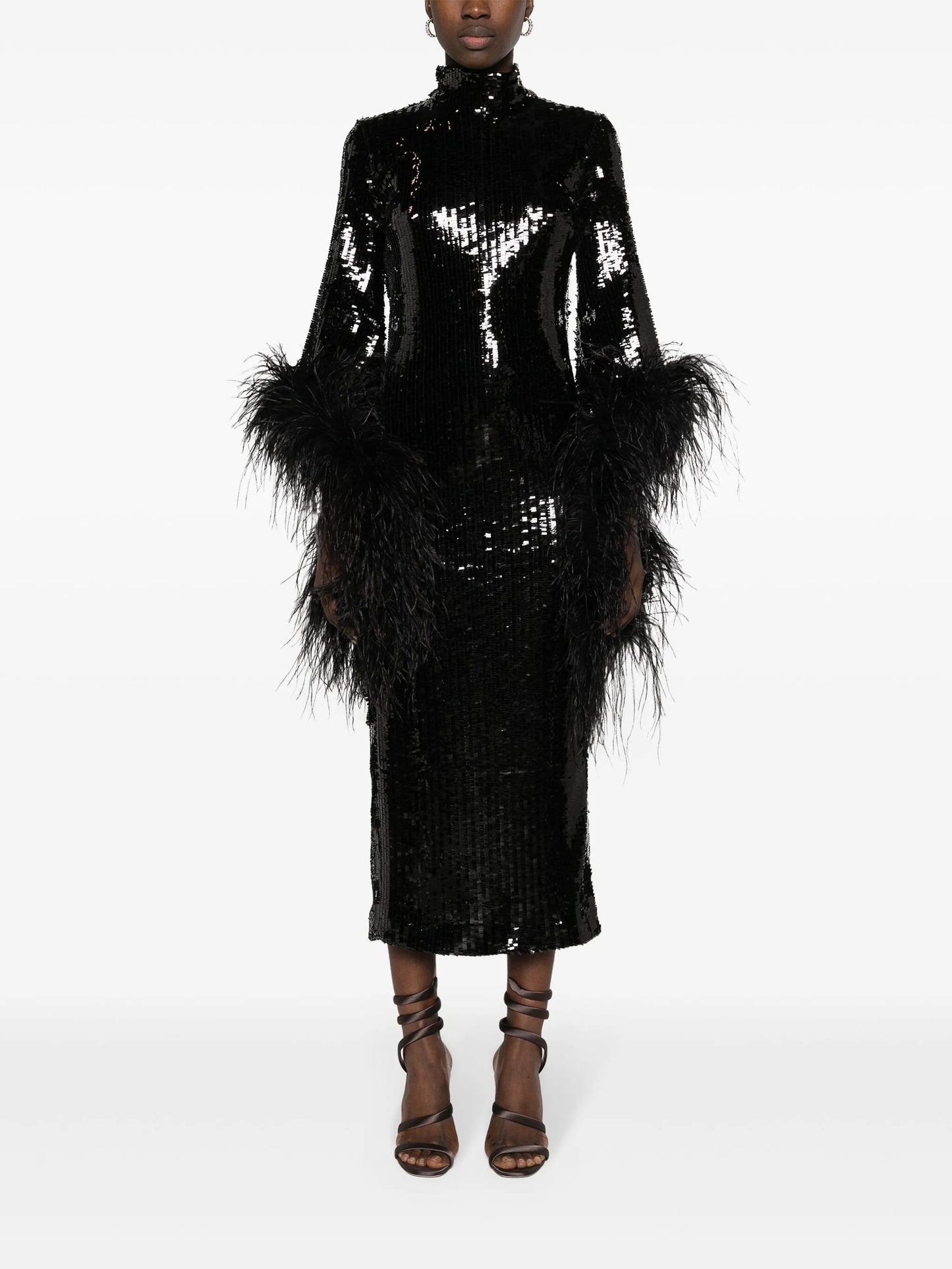 Del Rio sequined maxi dress