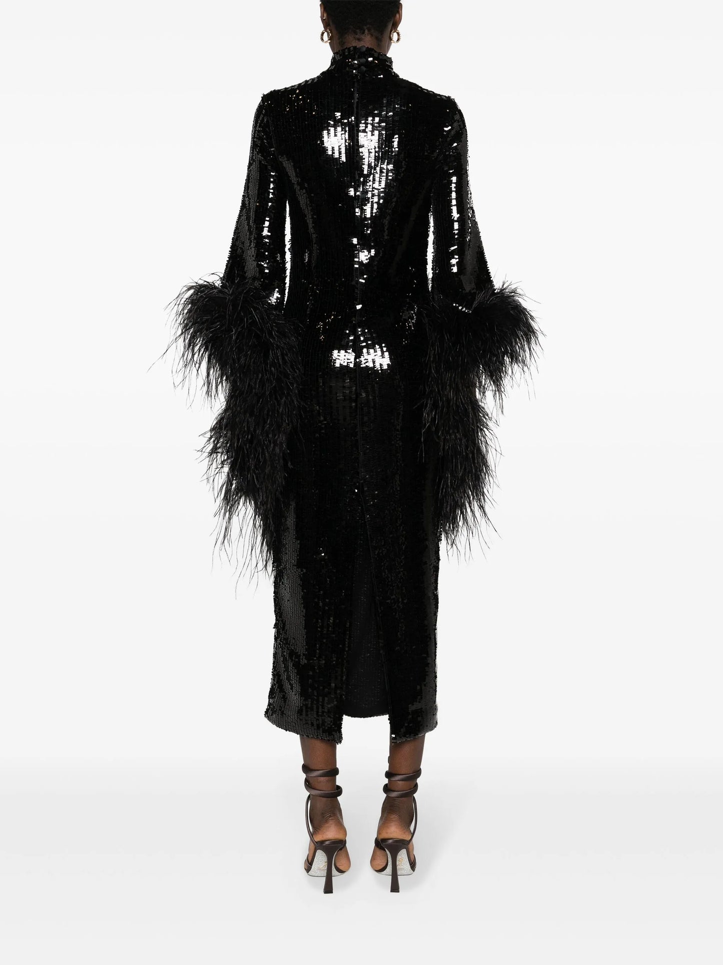 Del Rio sequined maxi dress