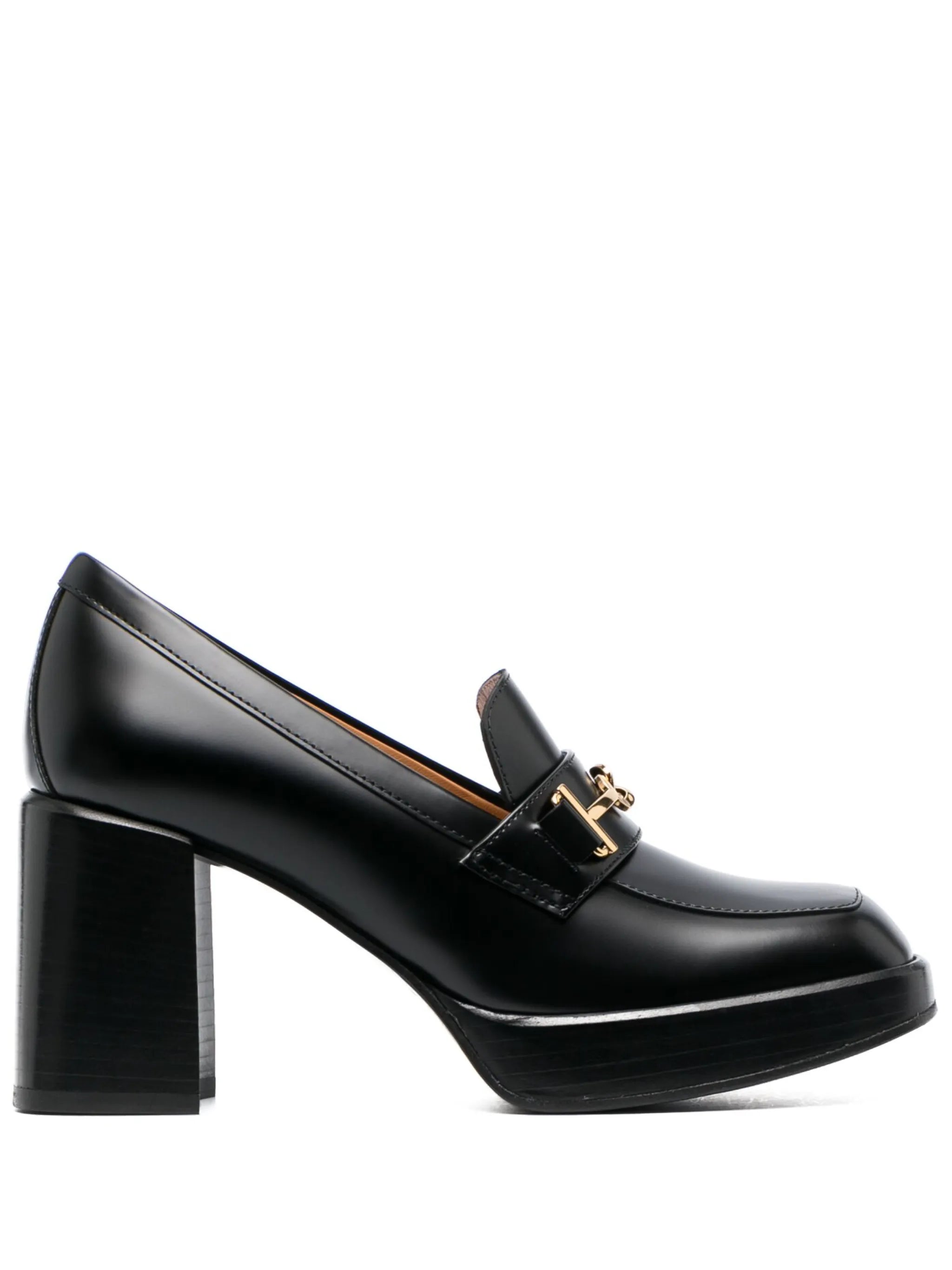 90mm leather pumps