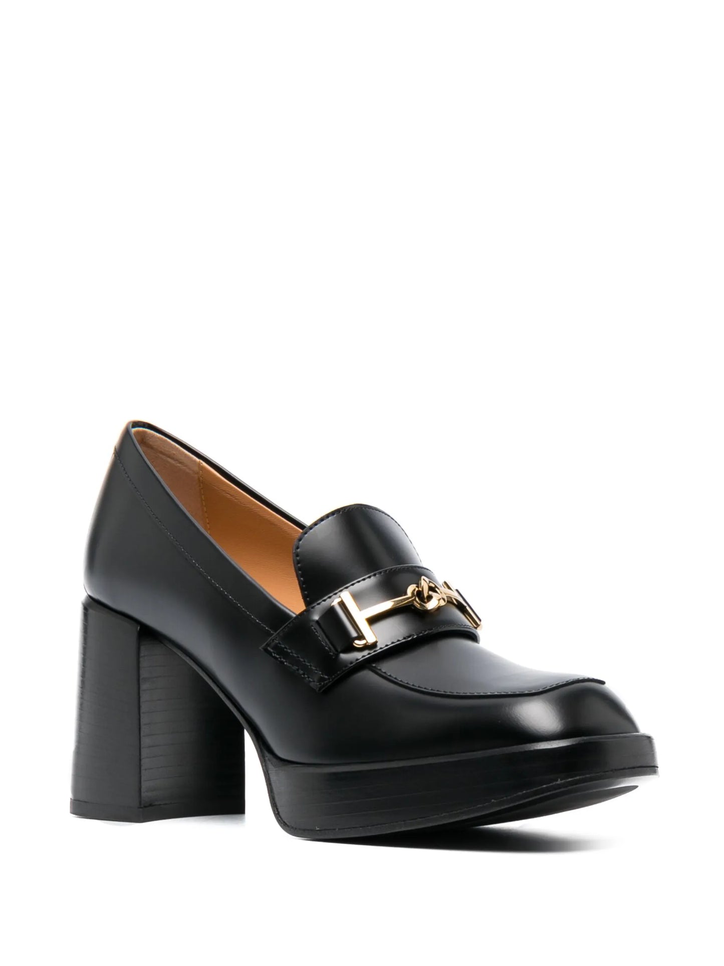 90mm leather pumps