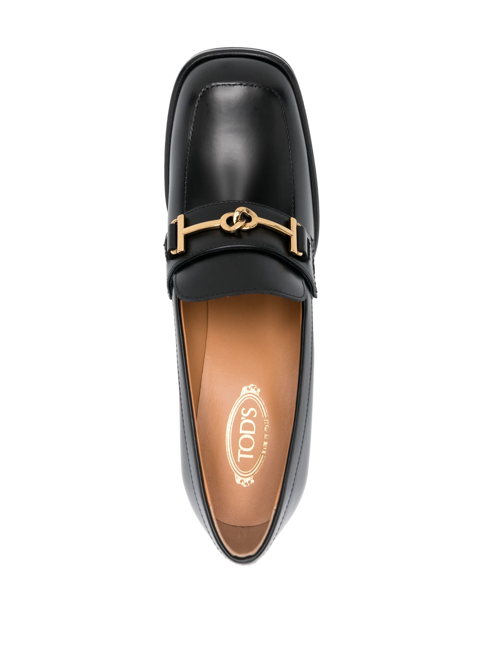 90mm leather pumps