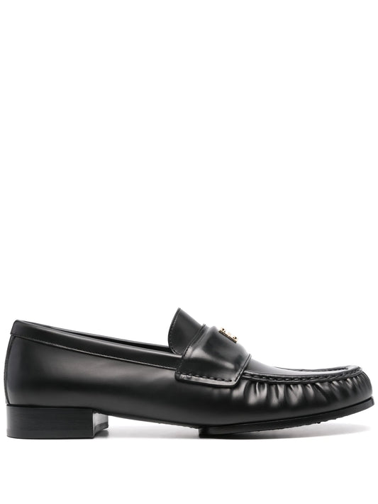 4G-plaque loafers