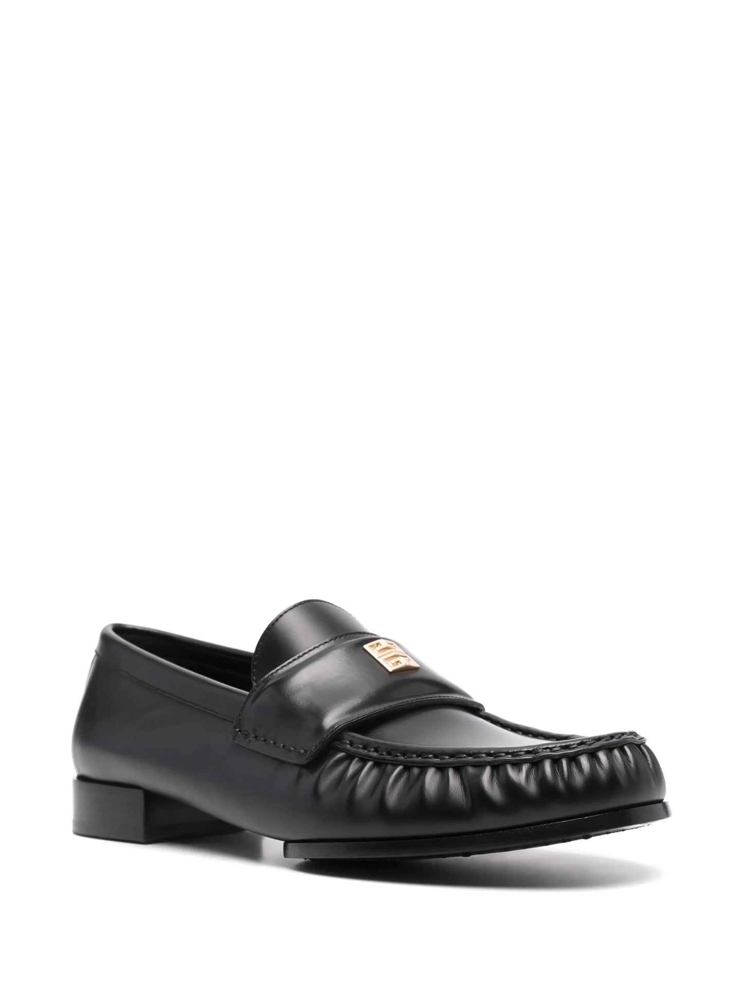 4G-plaque loafers