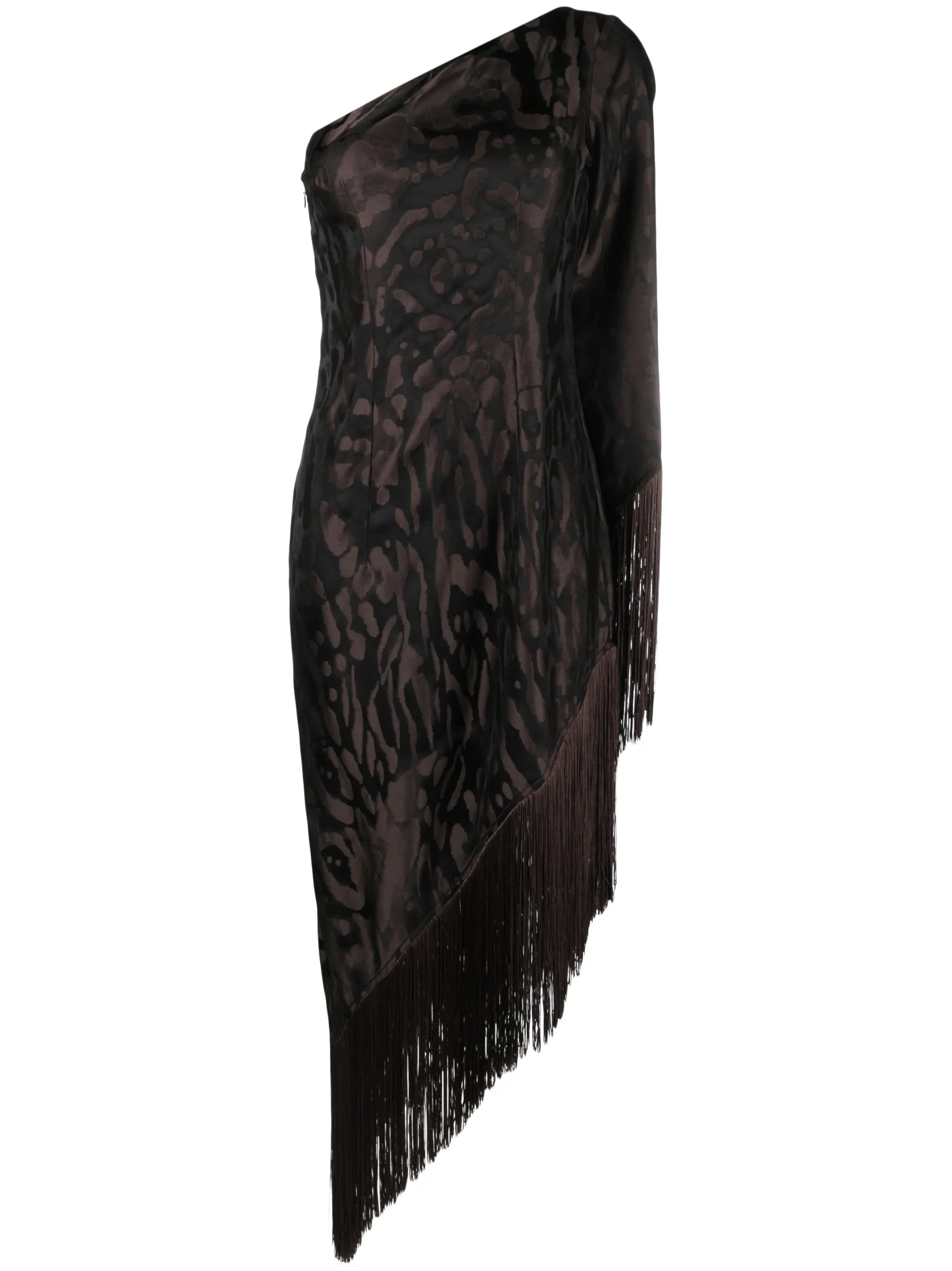 Aventador cheetah-print dress