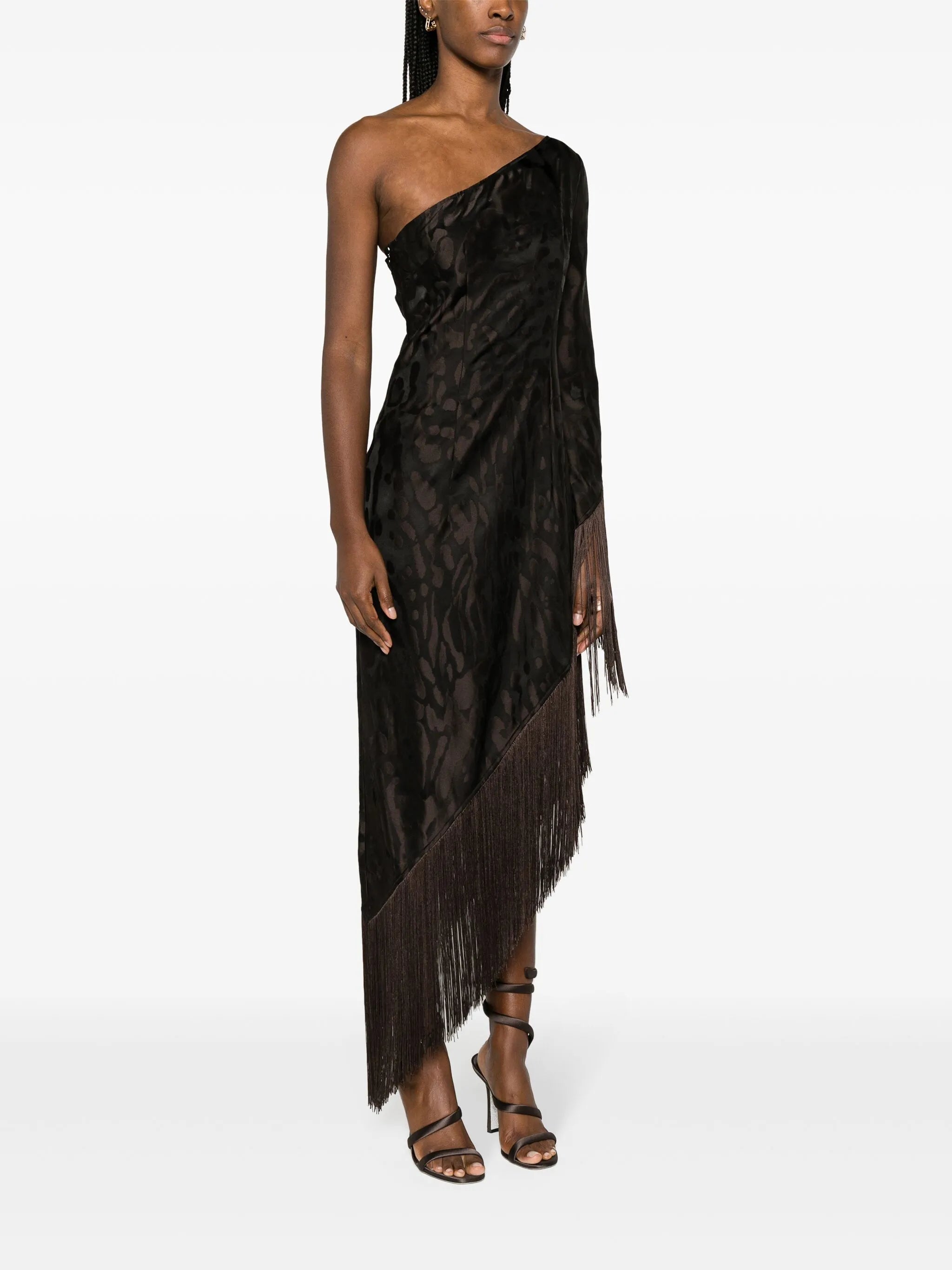 Aventador cheetah-print dress