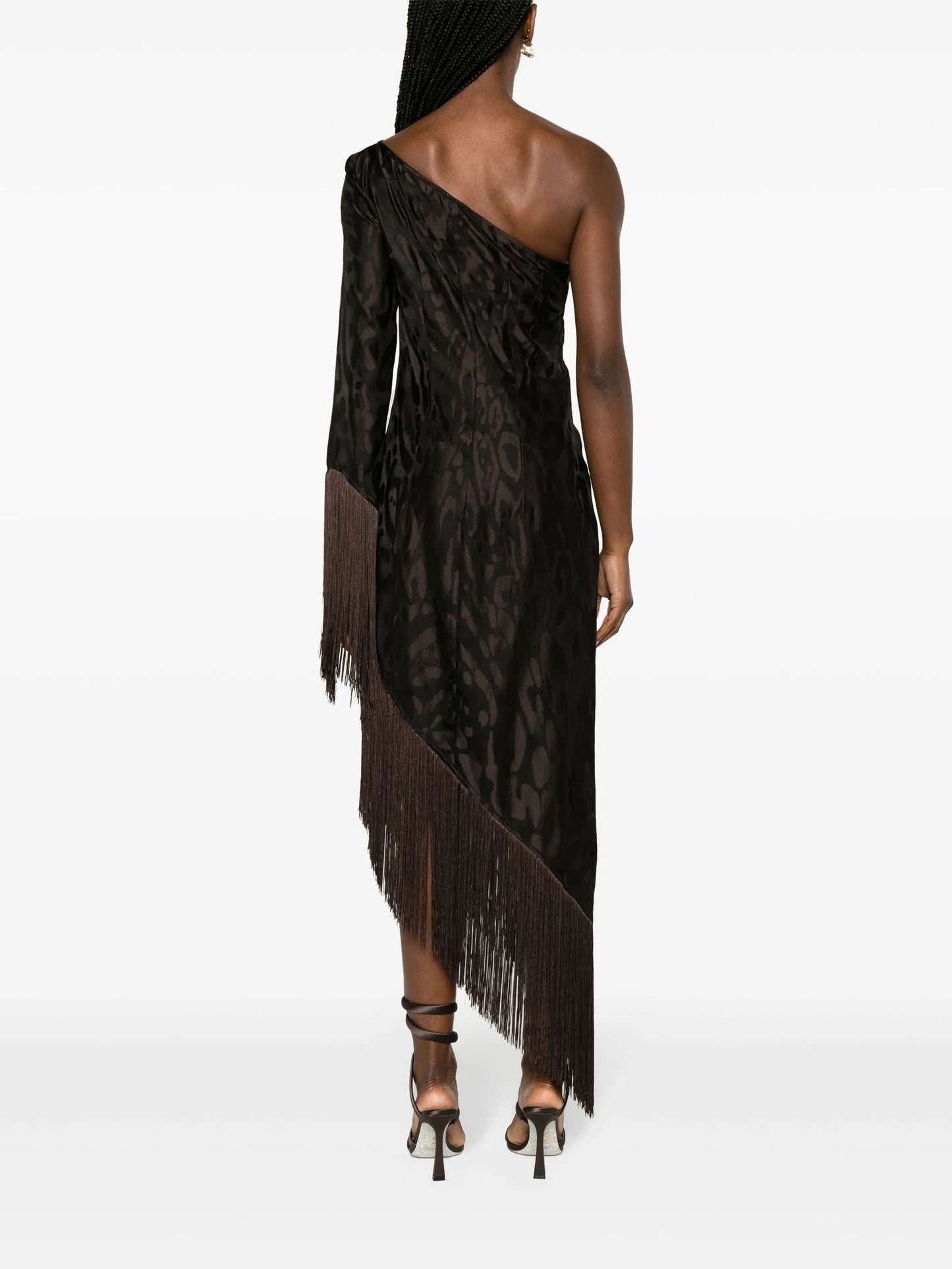 Aventador cheetah-print dress