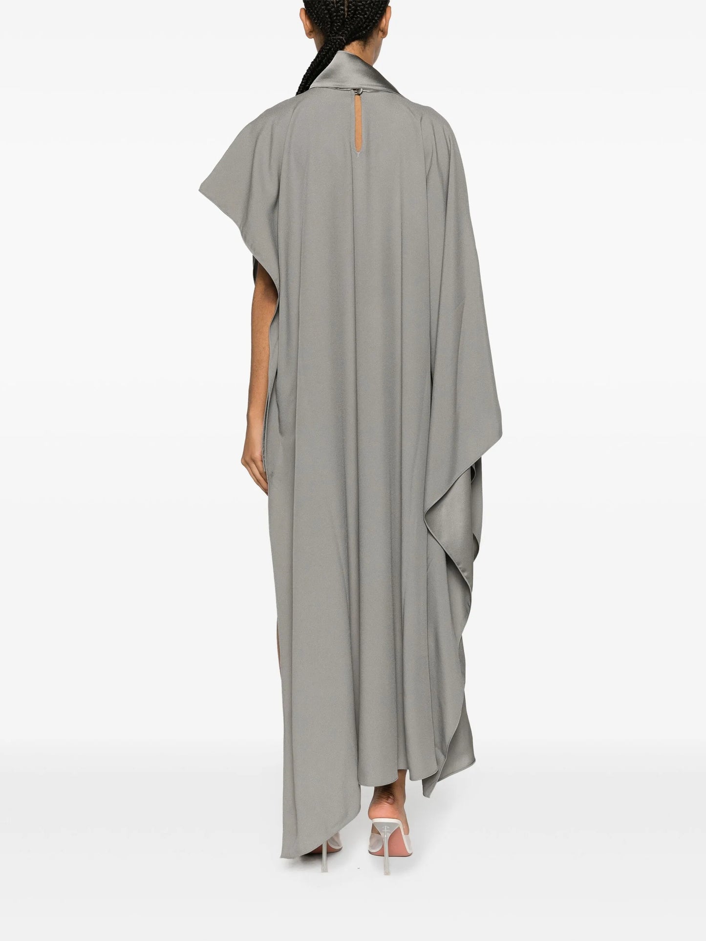 California asymmetric crepe kaftan