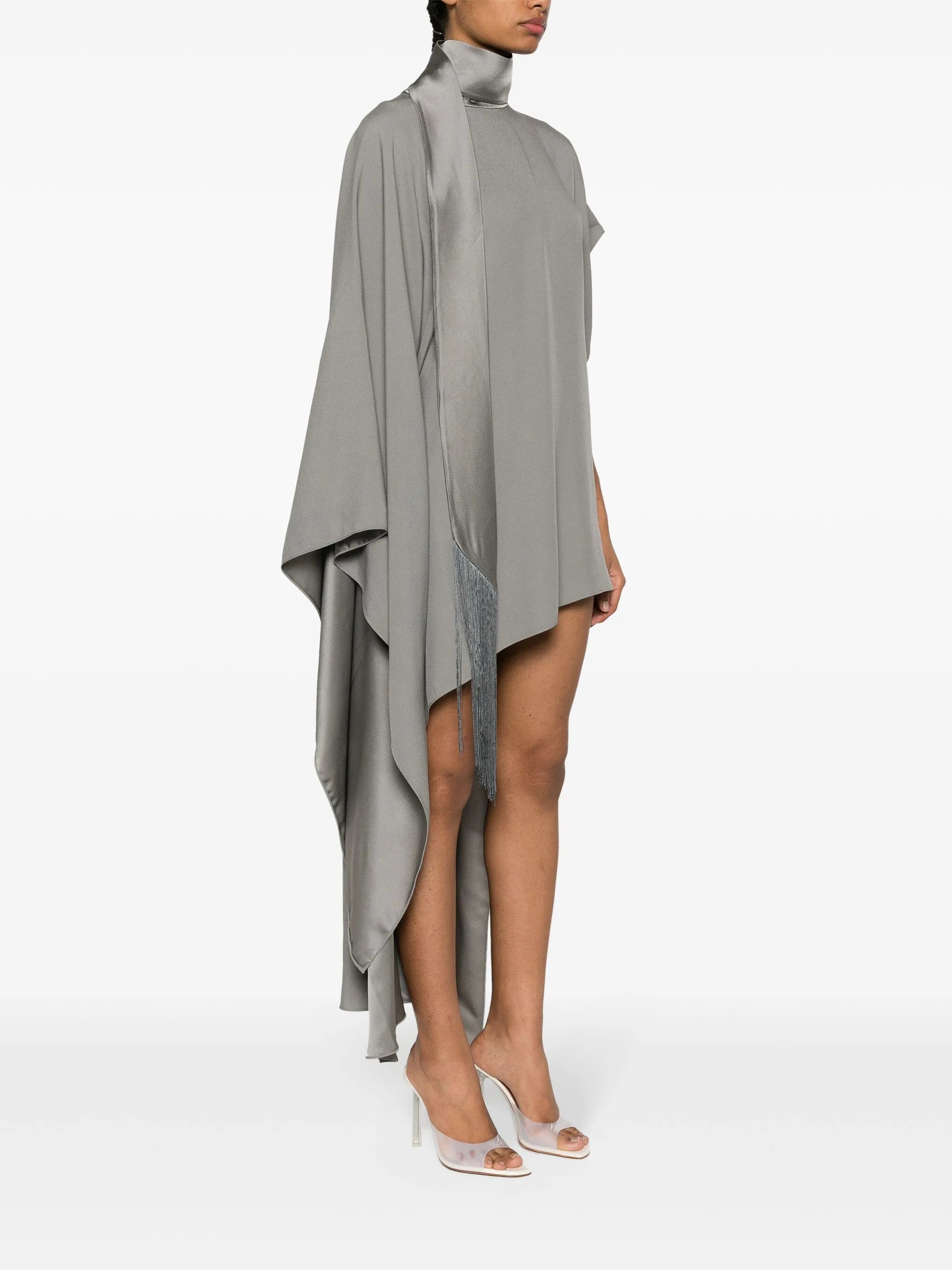 California asymmetric crepe kaftan