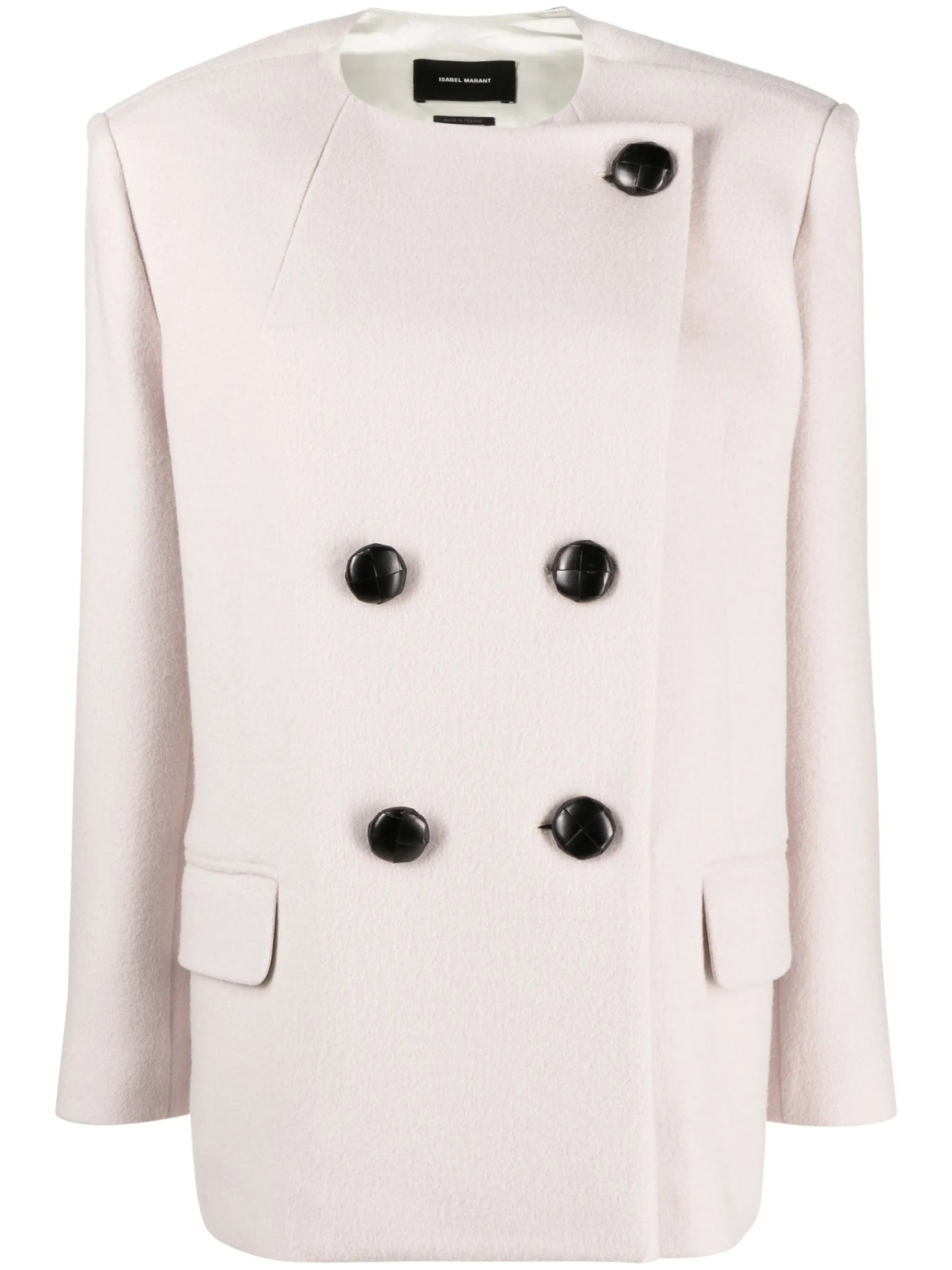 Ebridgi double-breasted coat