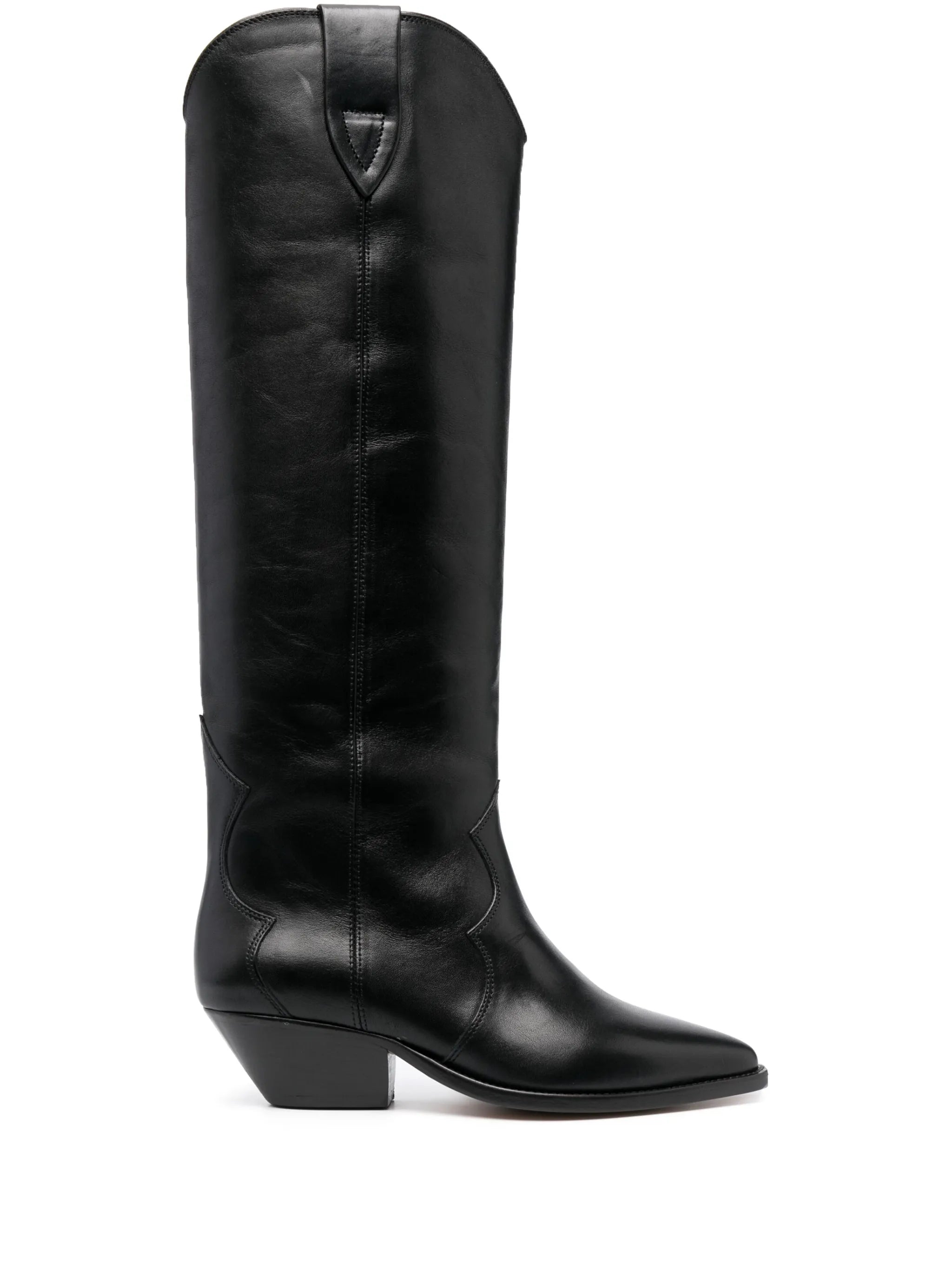 Denvee 40mm leather cowboy boots