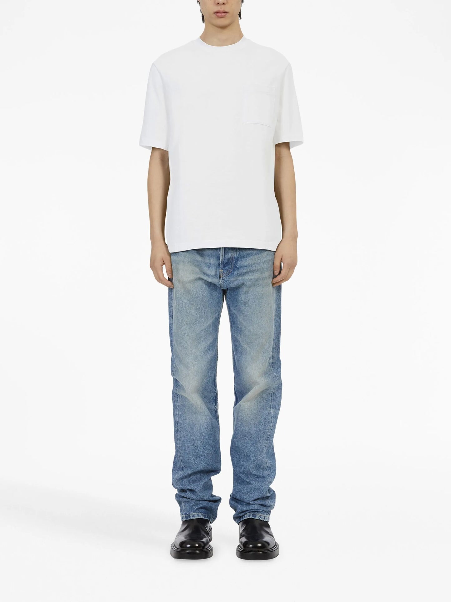 stripe-detail short-sleeve T-shirt