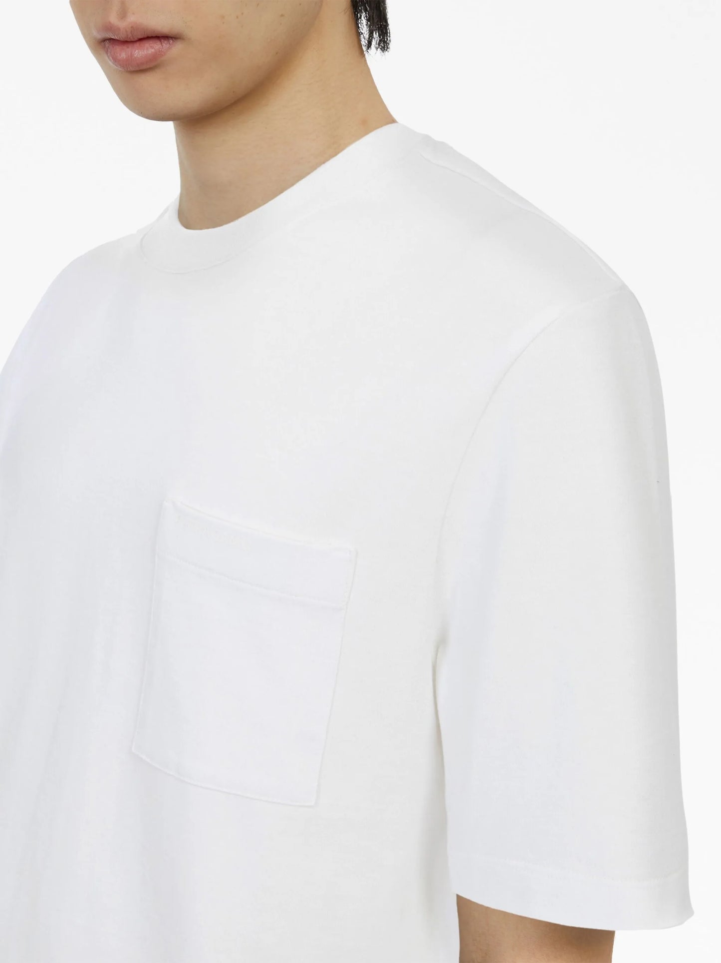 stripe-detail short-sleeve T-shirt