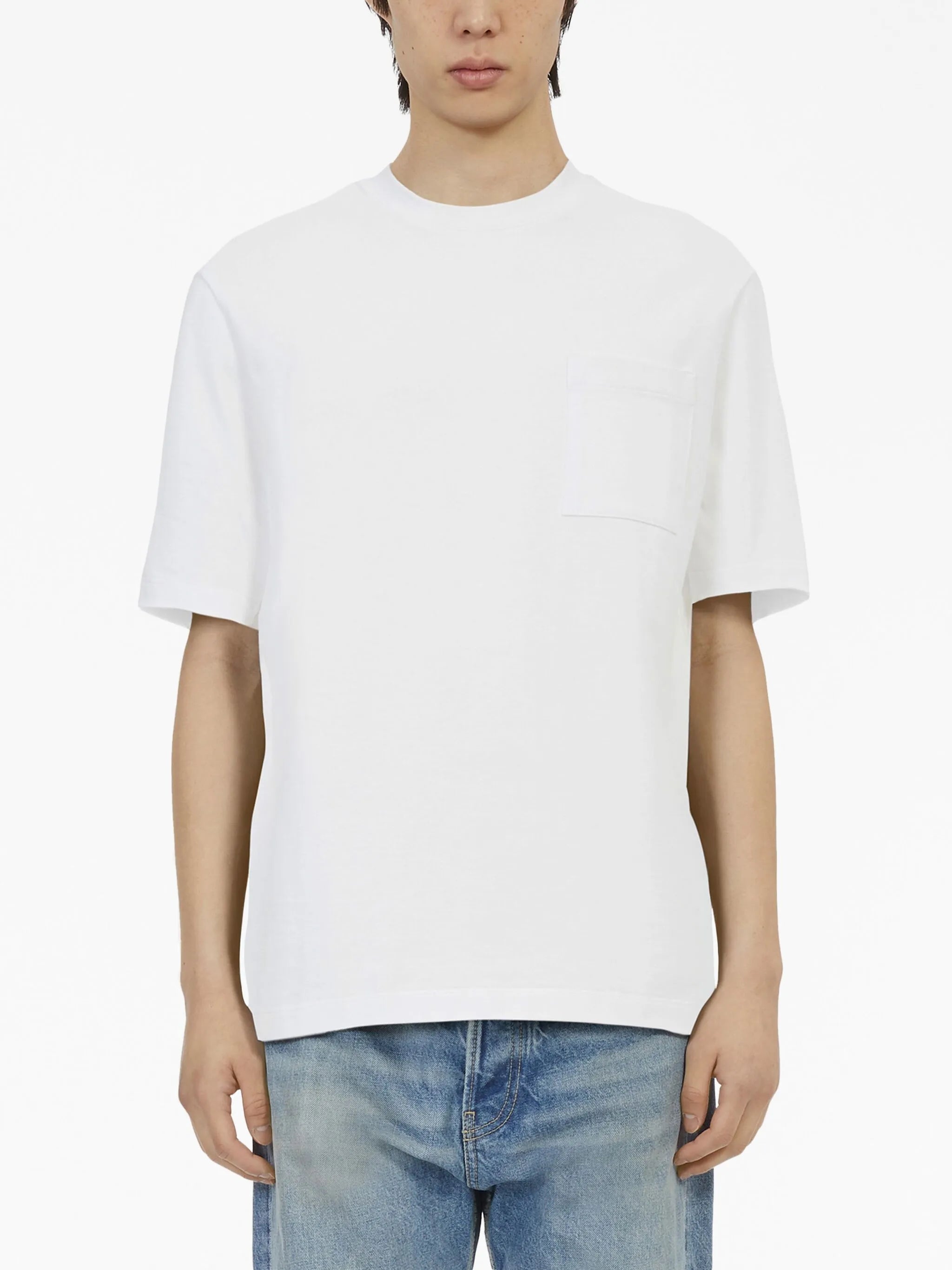 stripe-detail short-sleeve T-shirt
