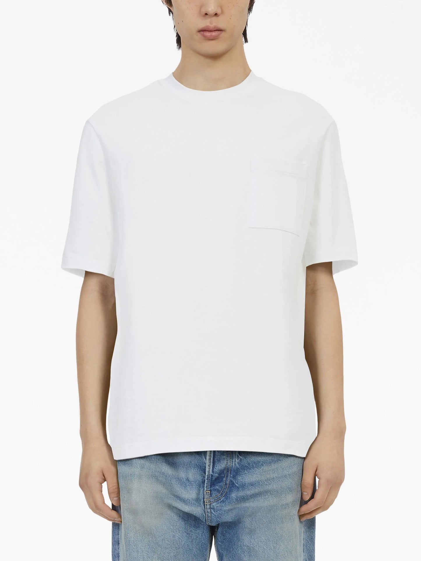 stripe-detail short-sleeve T-shirt