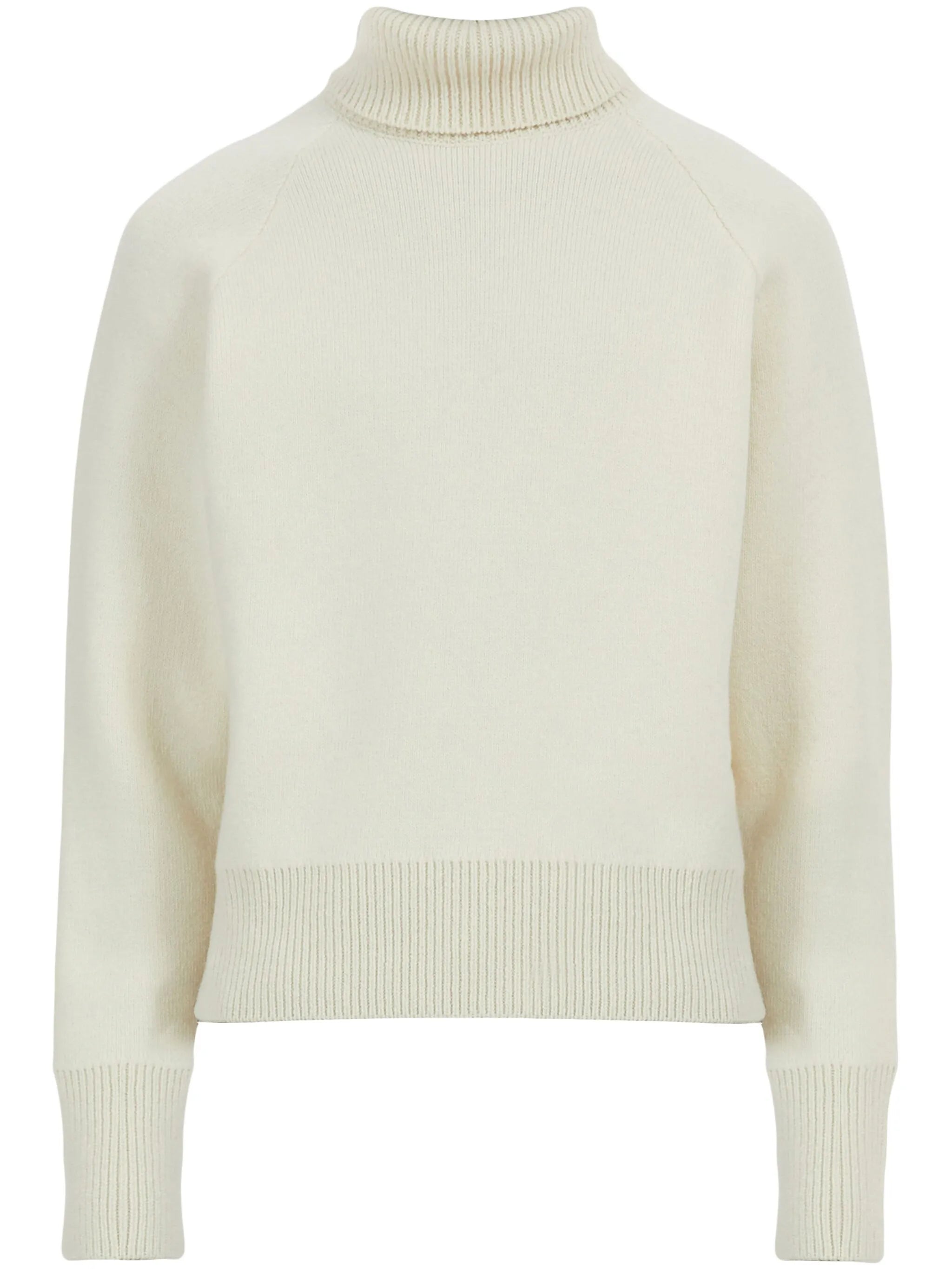 roll-neck virgin wool jumper