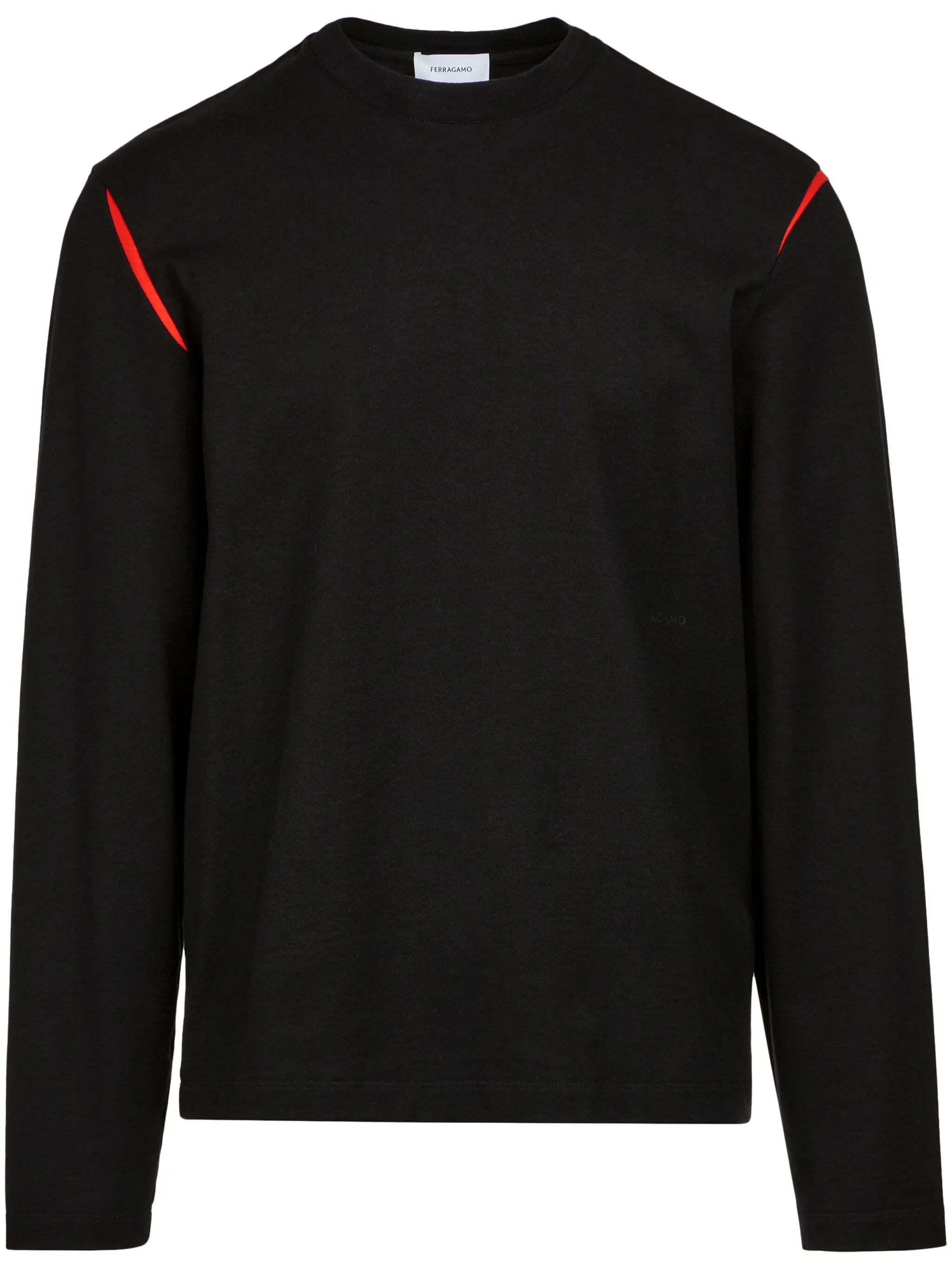 stripe-print cotton T-shirt