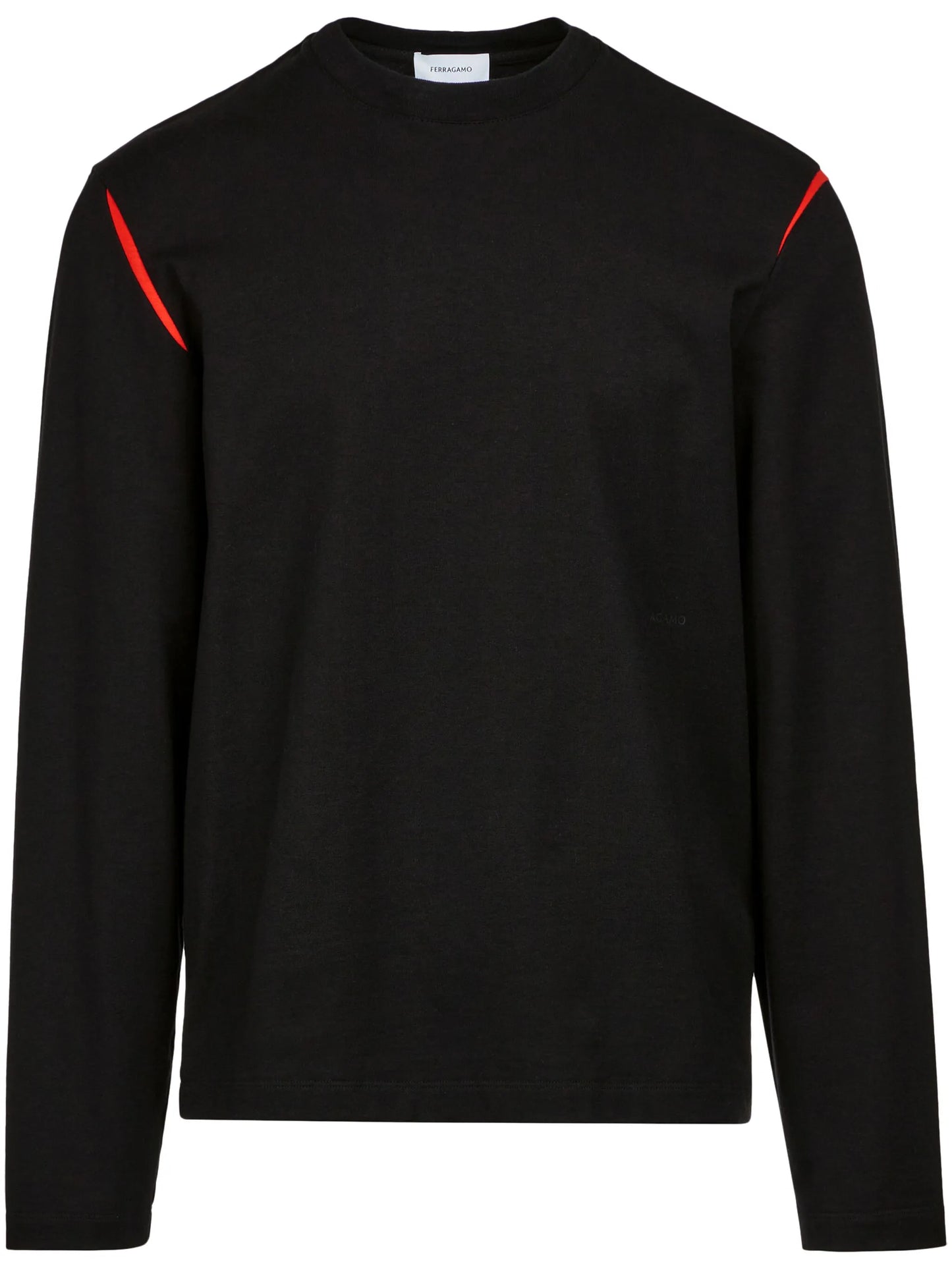 stripe-print cotton T-shirt