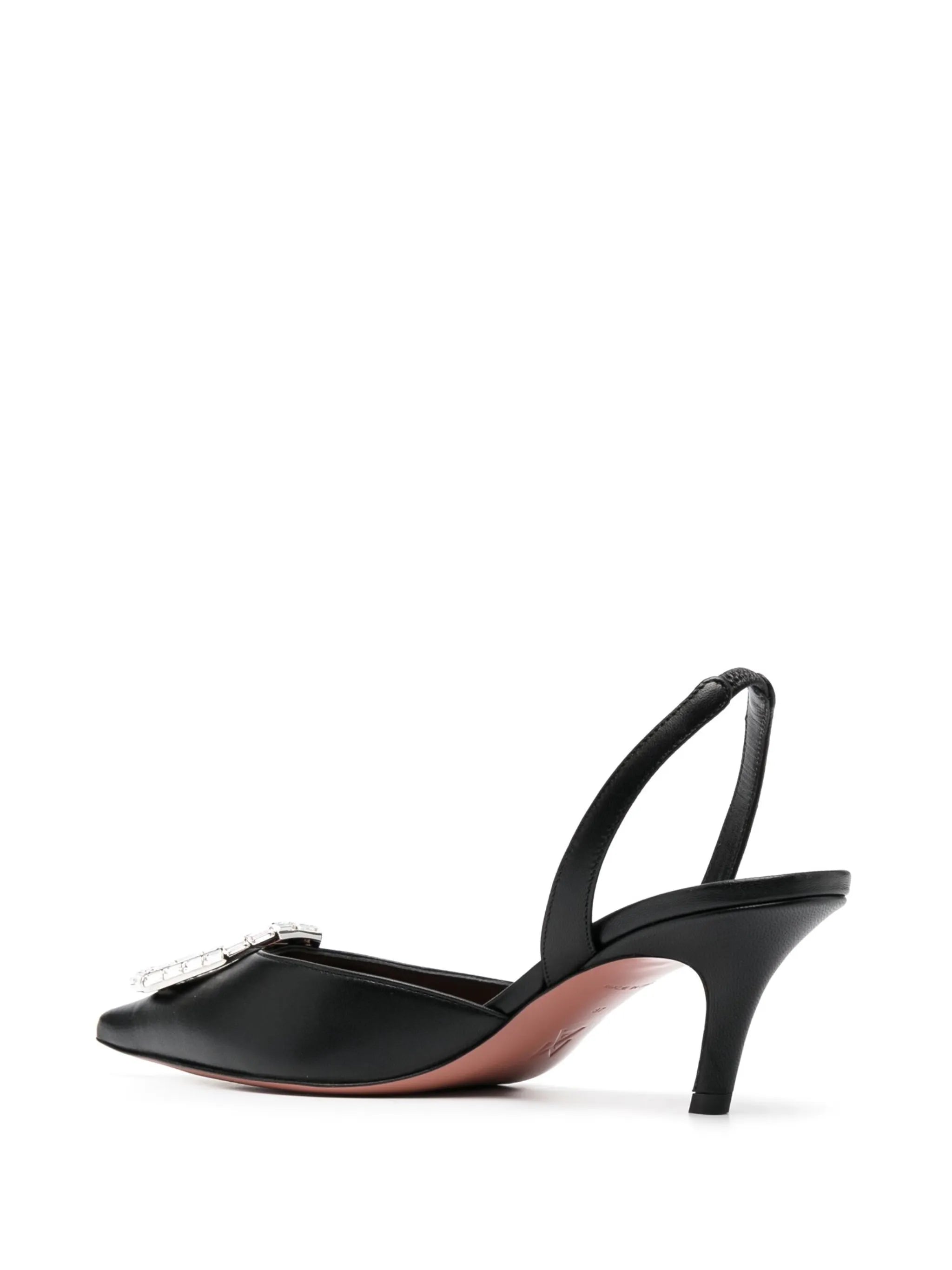 60mm Camelia slingback pumps
