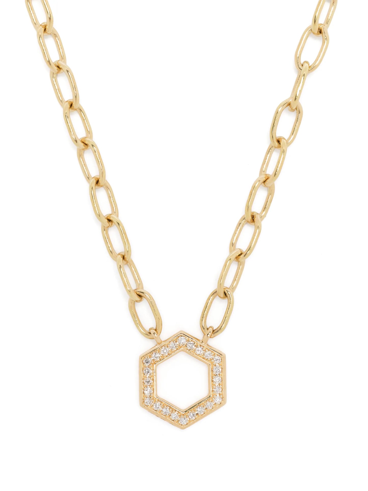 18kt yellow gold Foundation diamond chain necklace