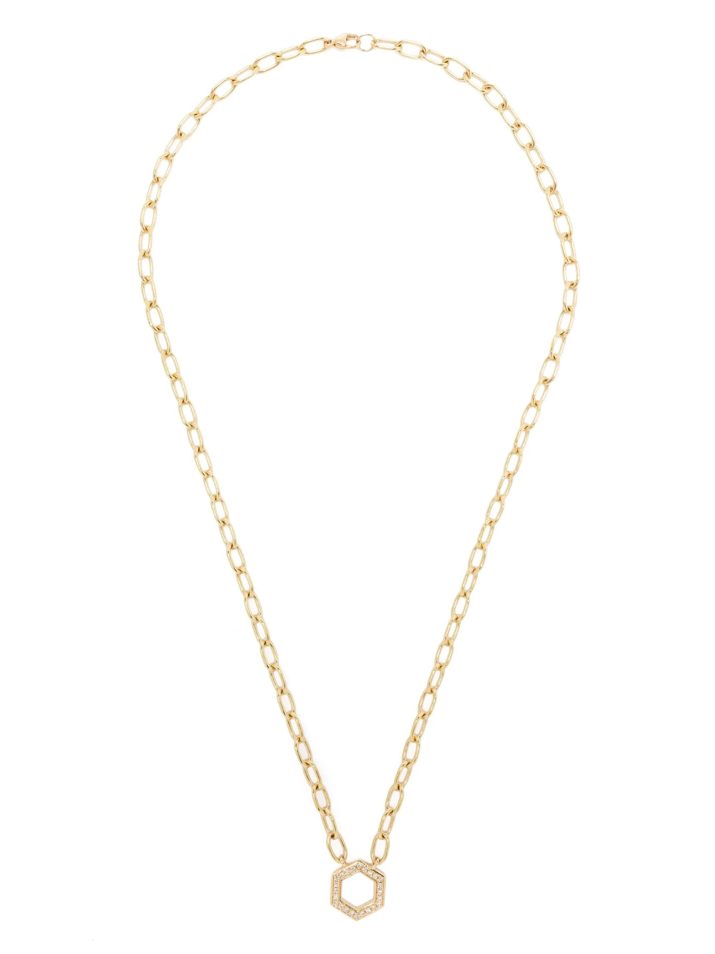 18kt yellow gold Foundation diamond chain necklace