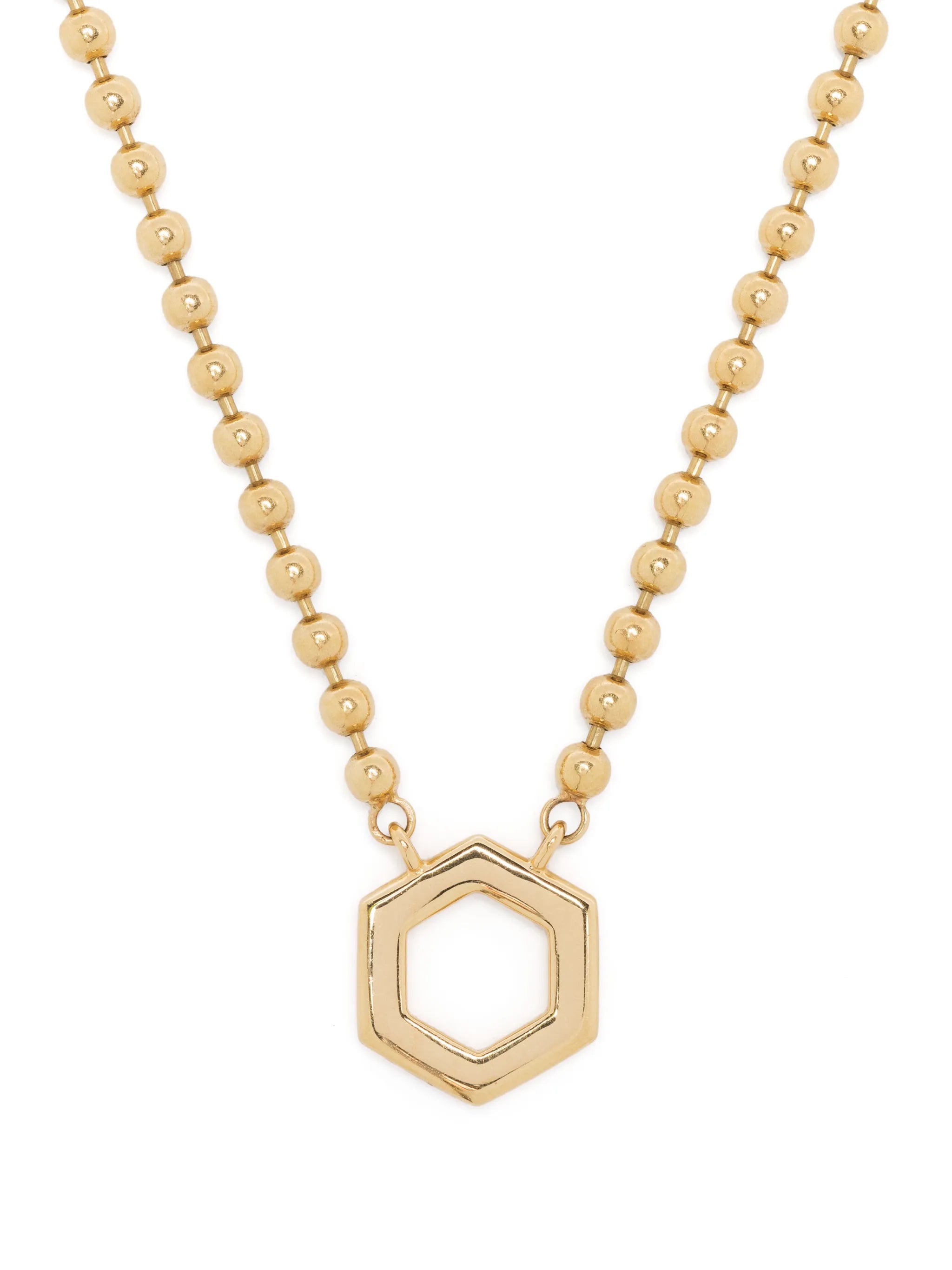 18kt yellow gold Foundation chain necklace