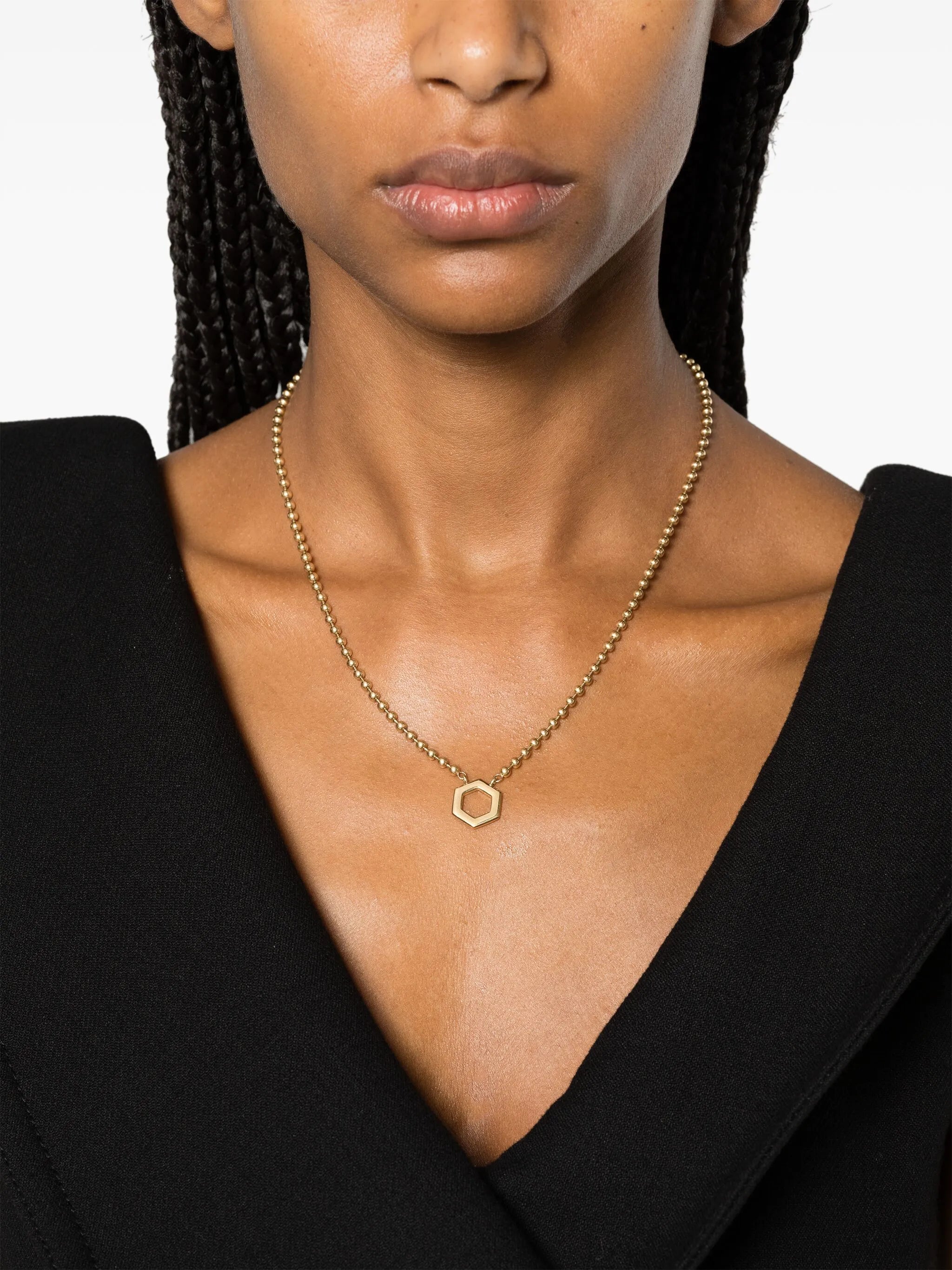 18kt yellow gold Foundation chain necklace