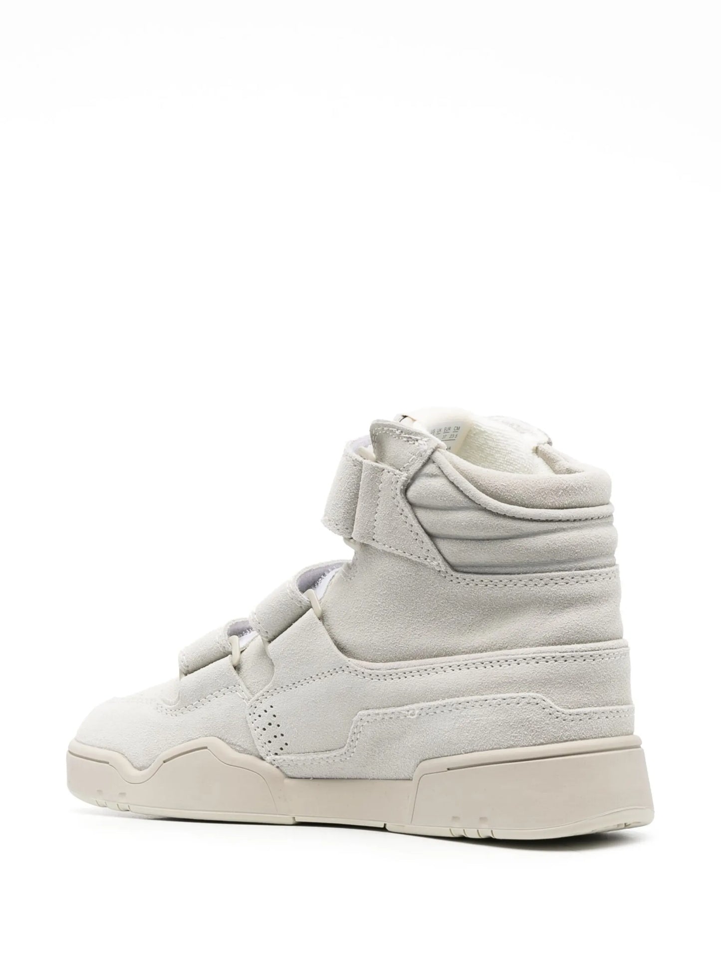 logo-patch hi-top sneakers