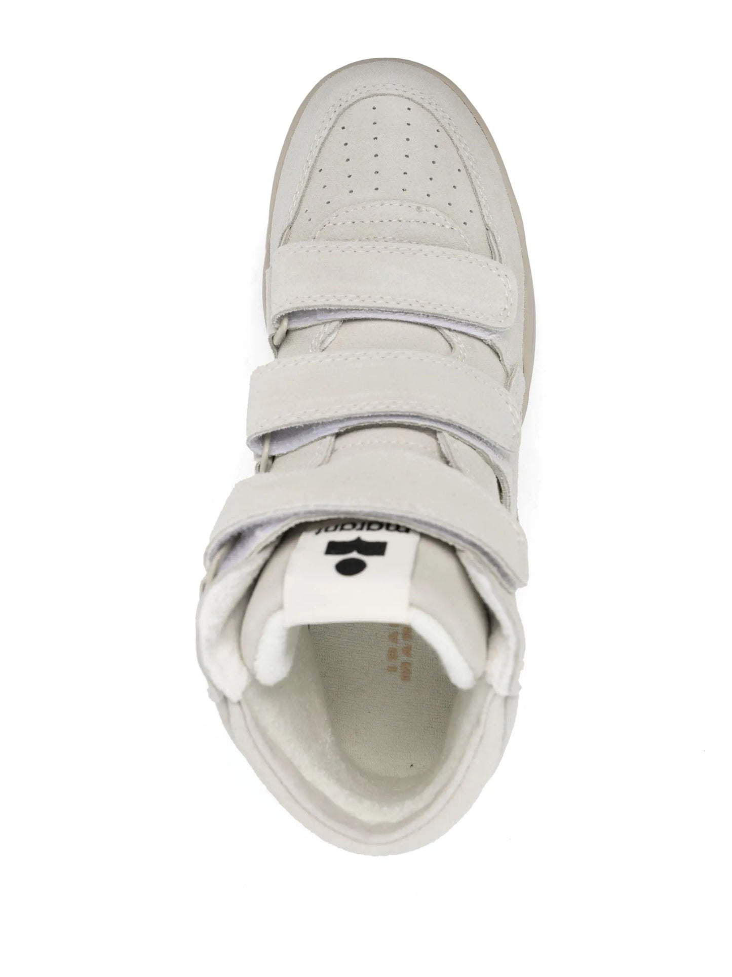 logo-patch hi-top sneakers