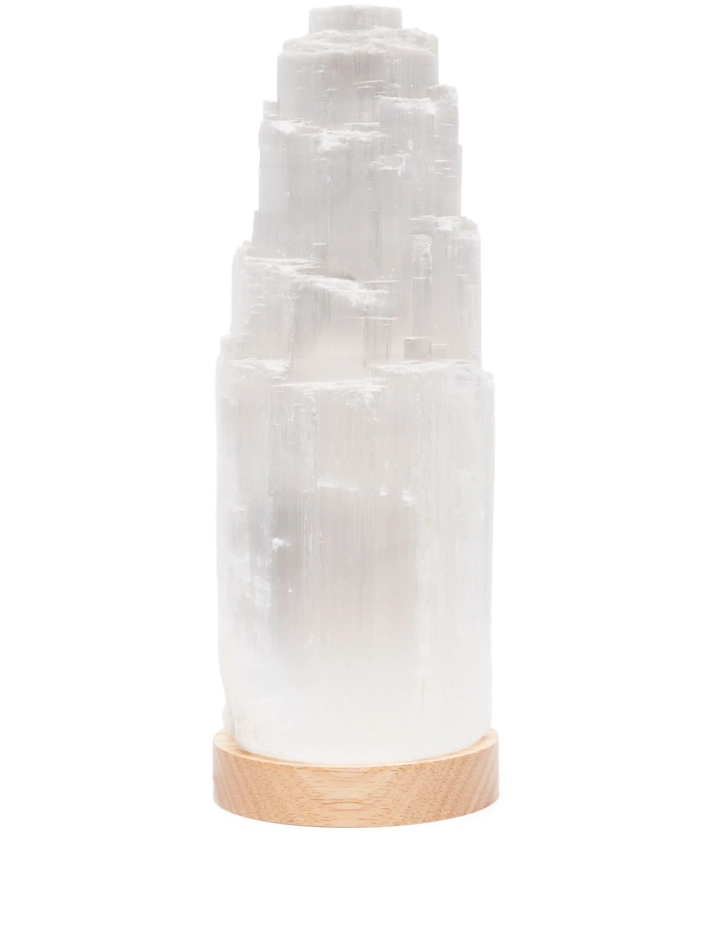 large Selenite crystal lamp