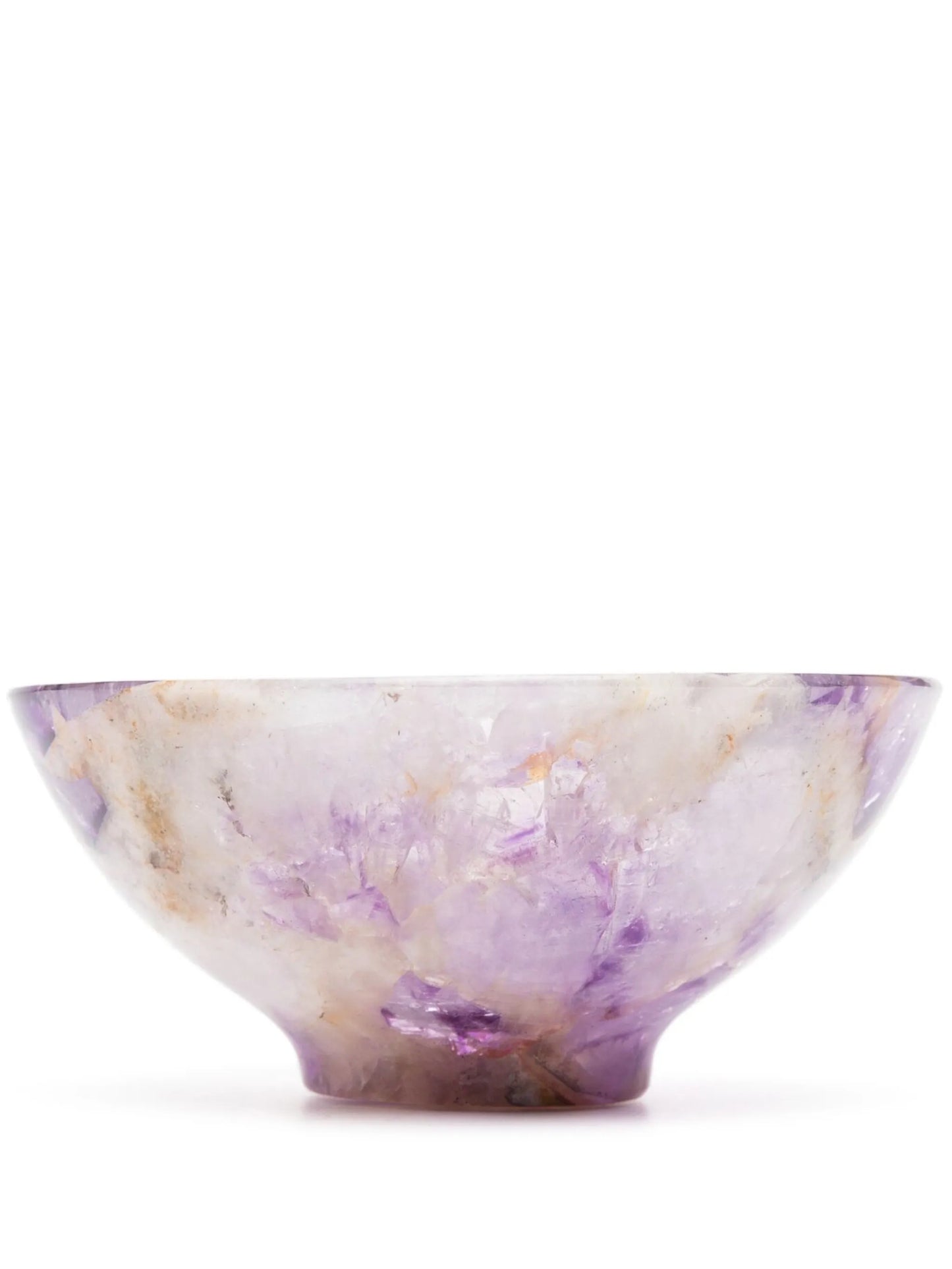 Amethyst stone trinket dish