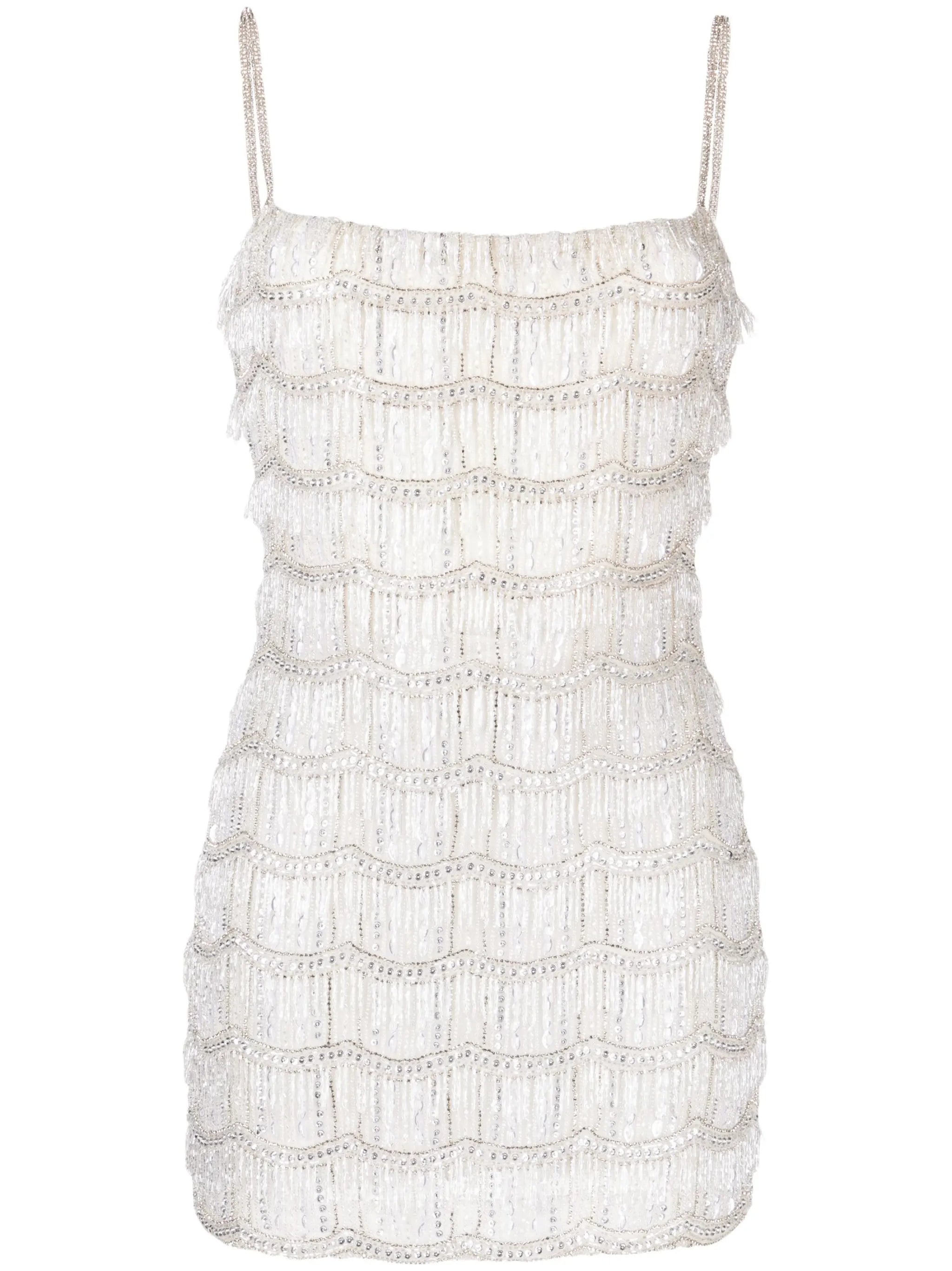 Sadie fringed minidress