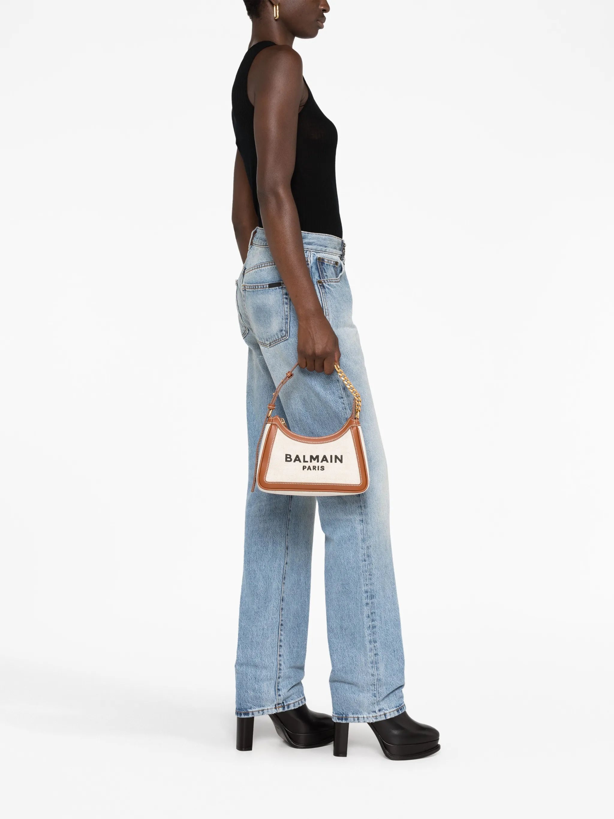 B-Army logo-print shoulder bag