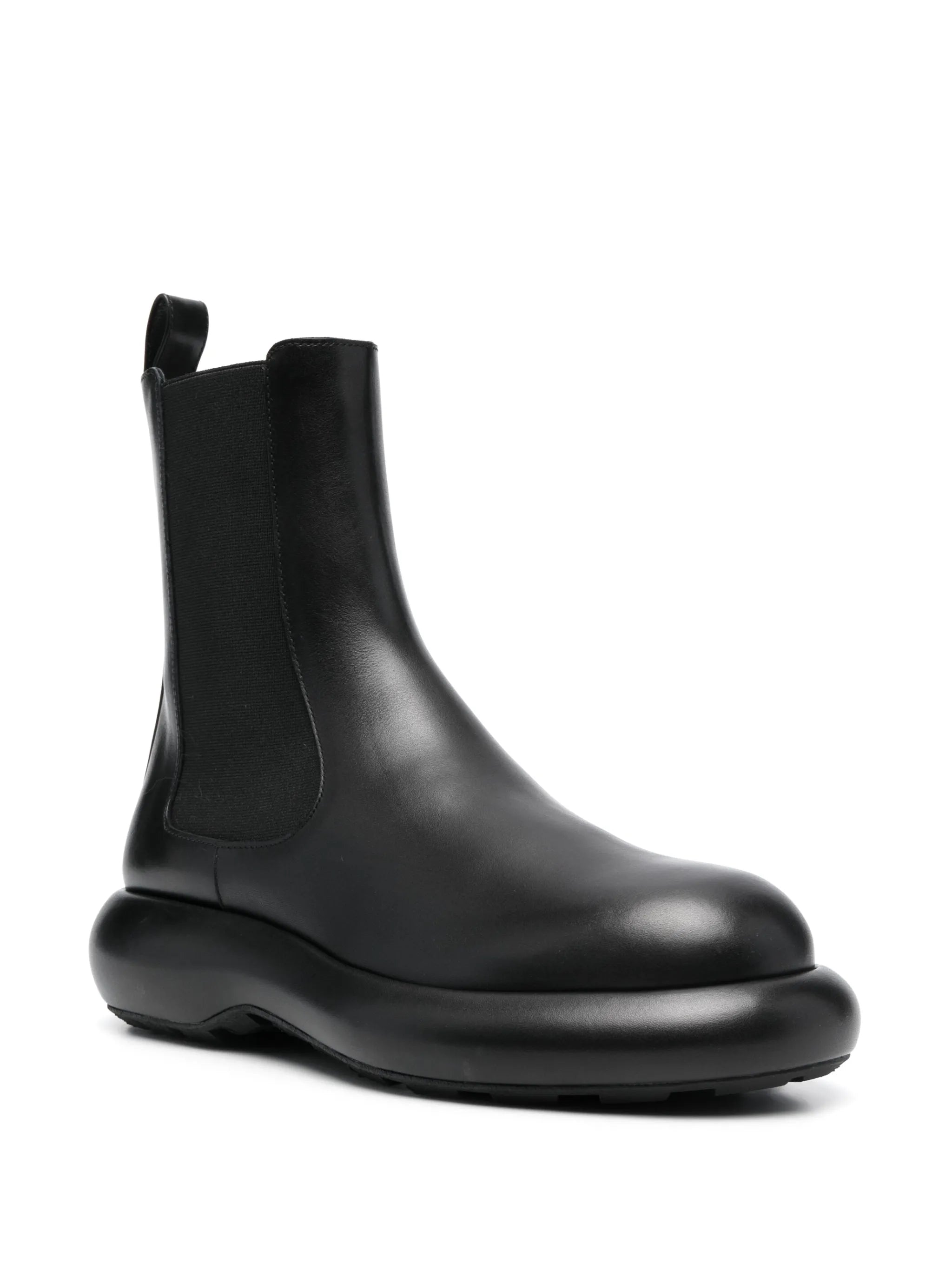leather Chelsea boots