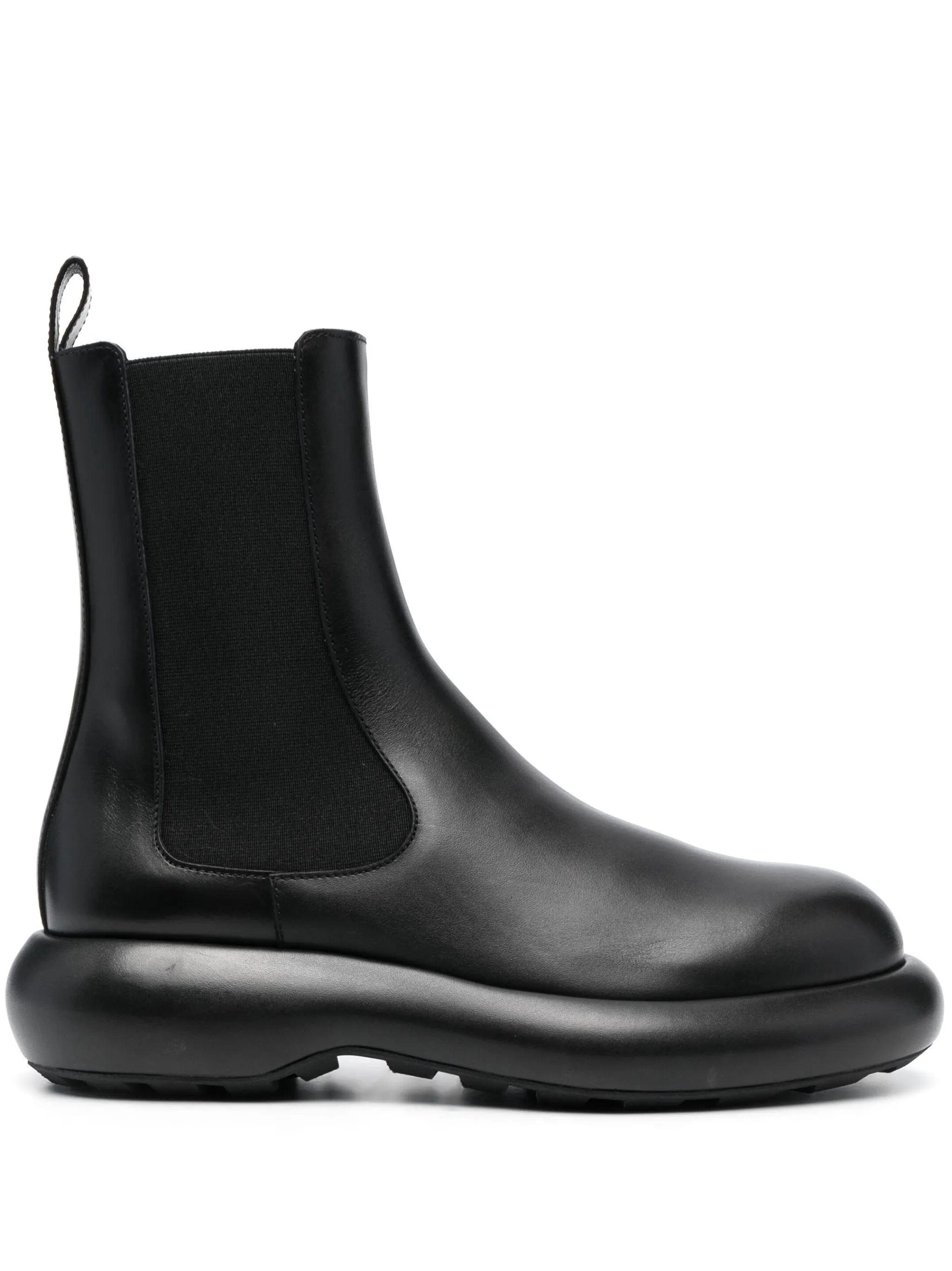 leather Chelsea boots