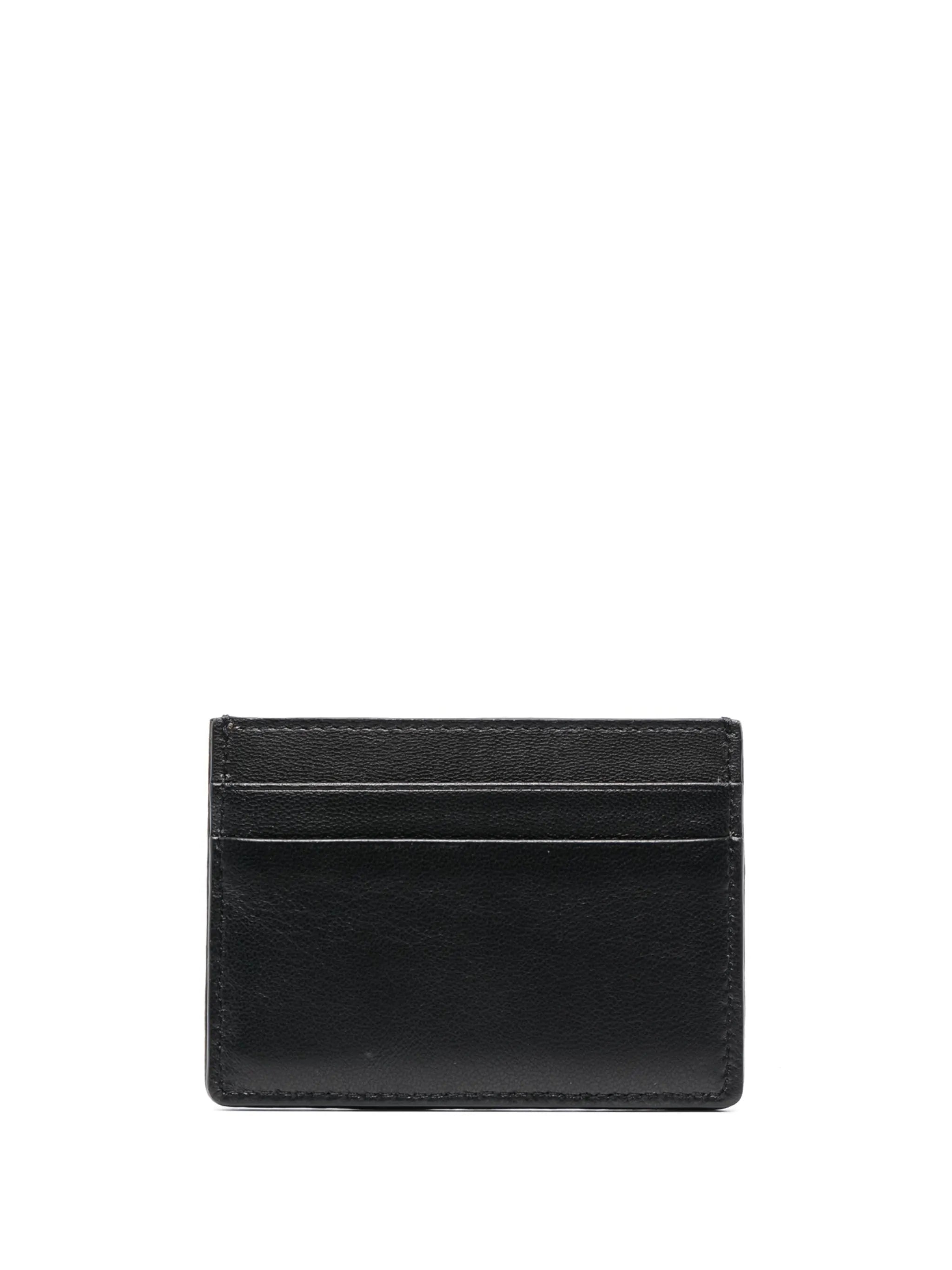 Toile Iconographe leather-detail cardholder