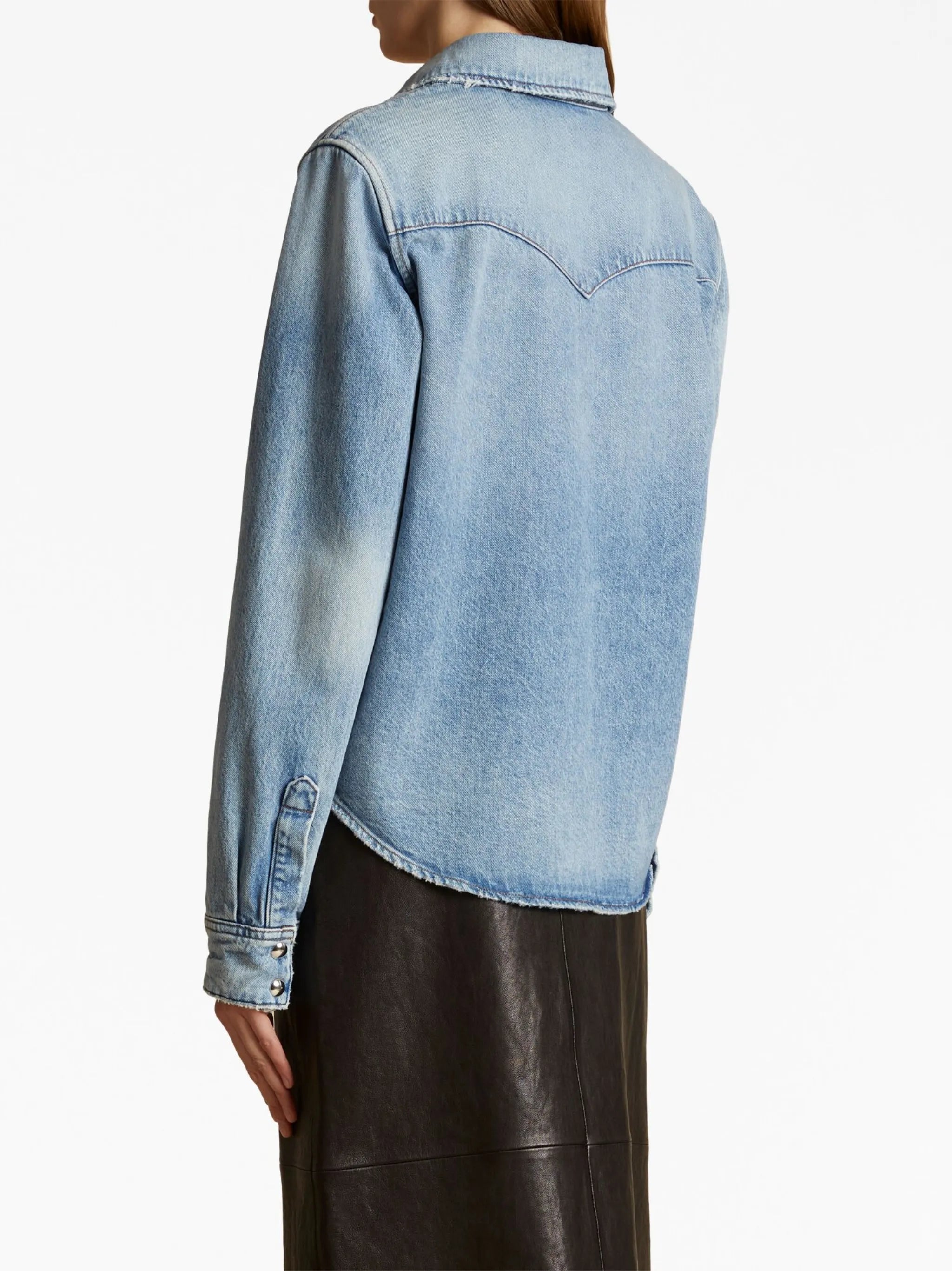 Wesley long-sleeve denim shirt
