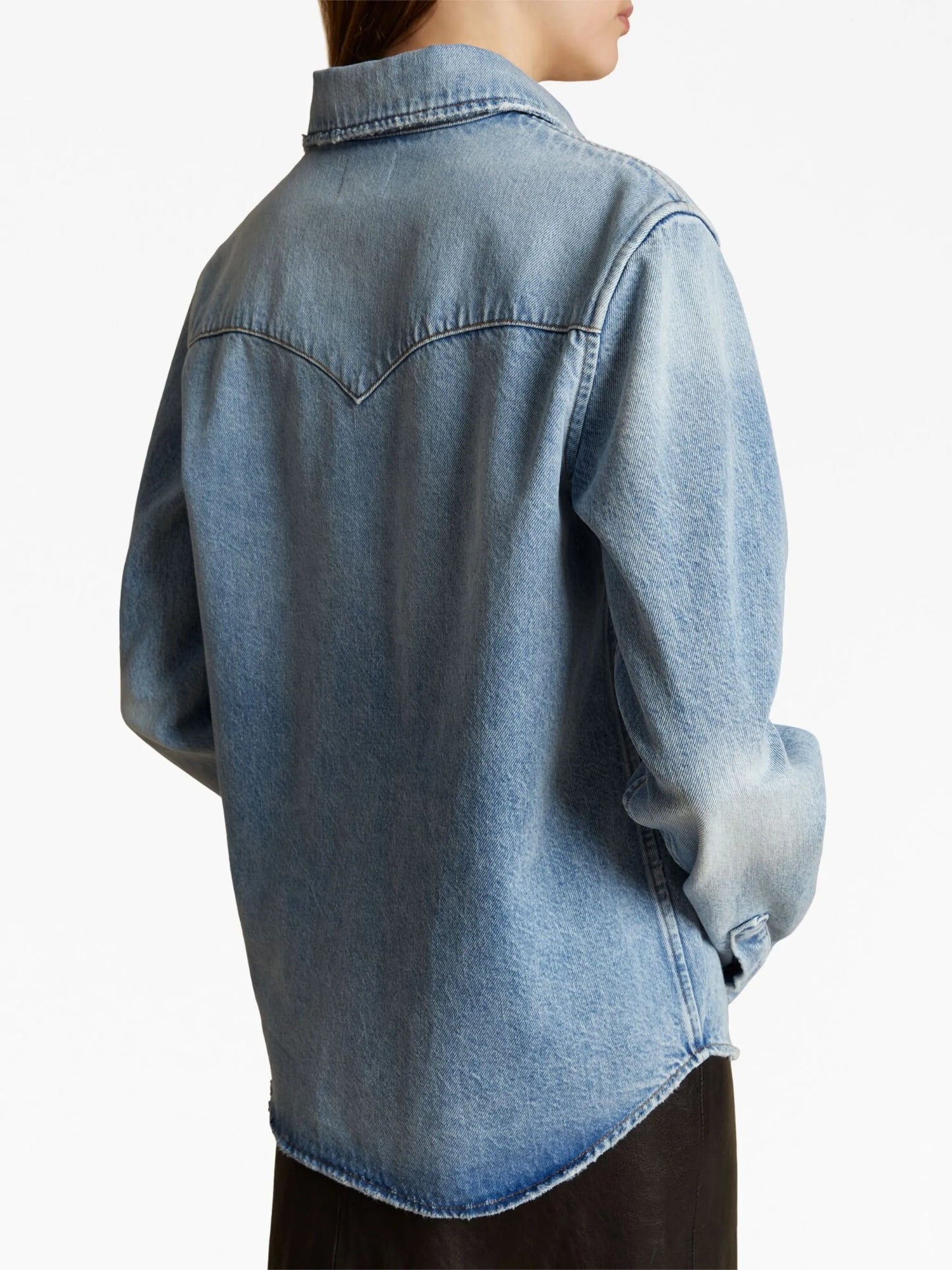 Wesley long-sleeve denim shirt
