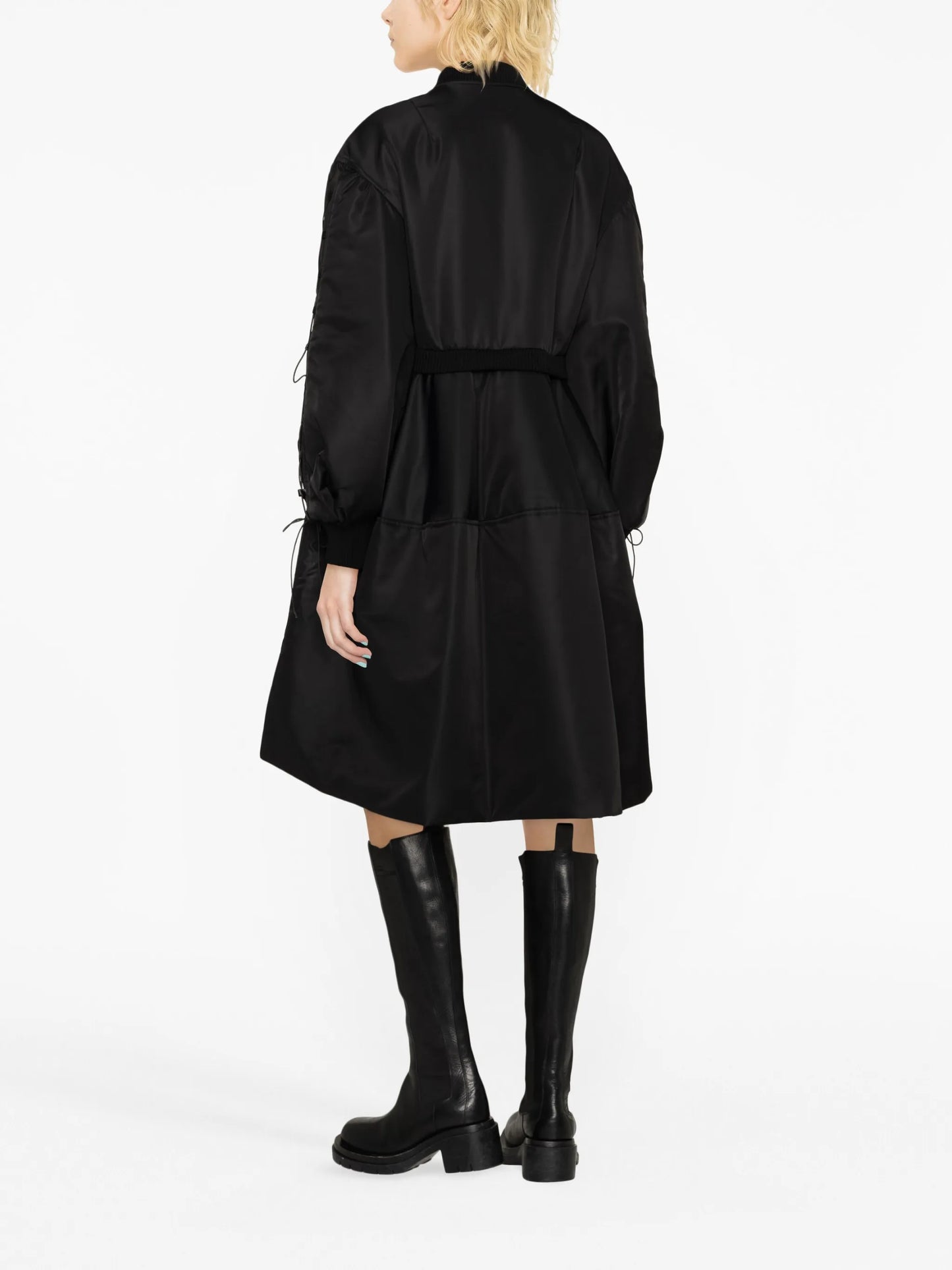 flared padded coat