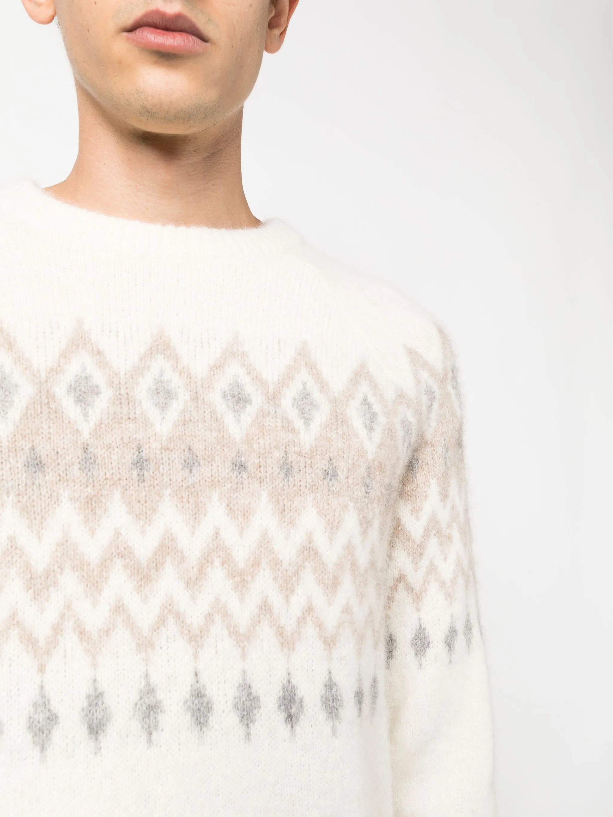 Fair Isle knitted jumper