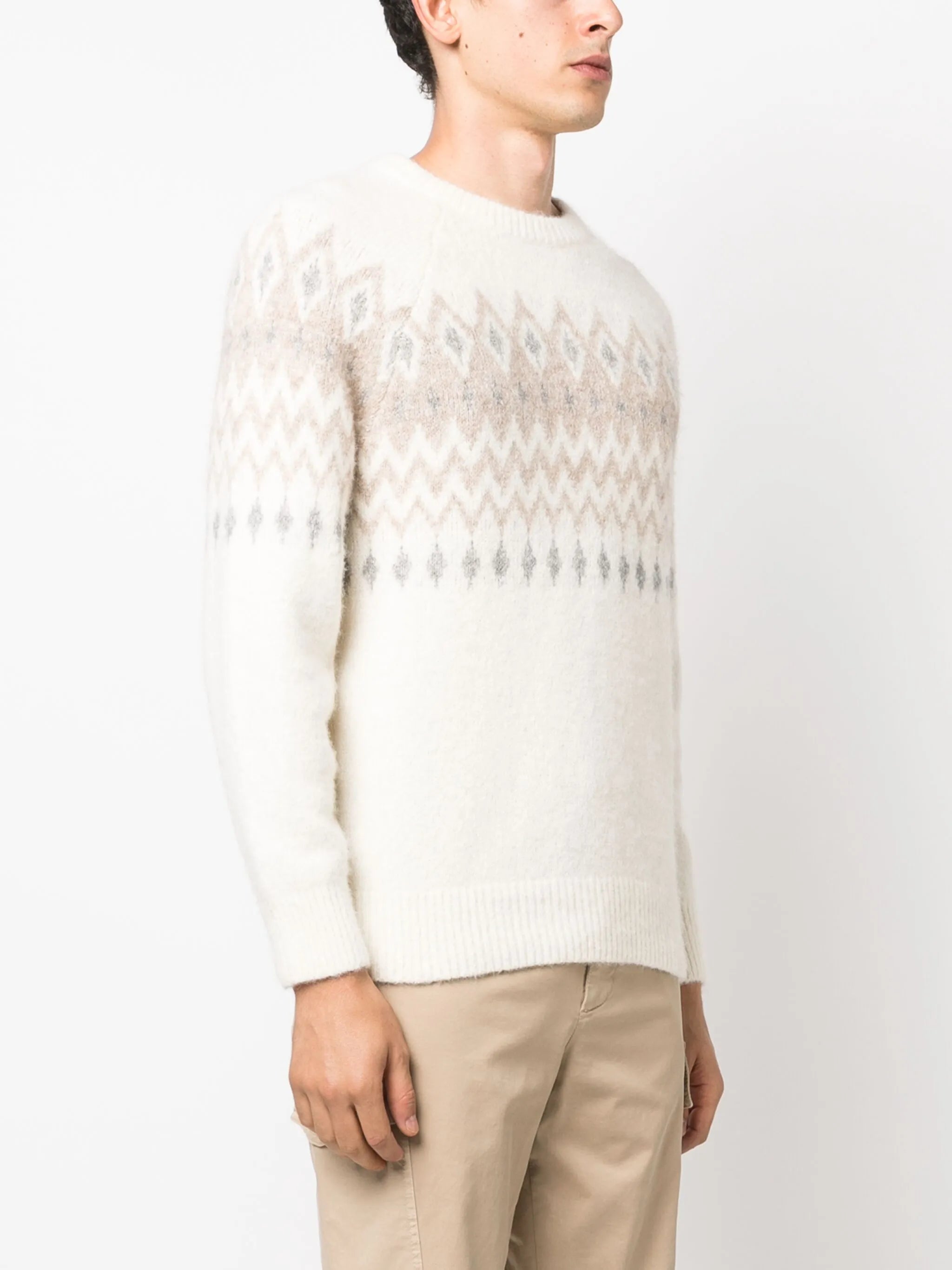 Fair Isle knitted jumper