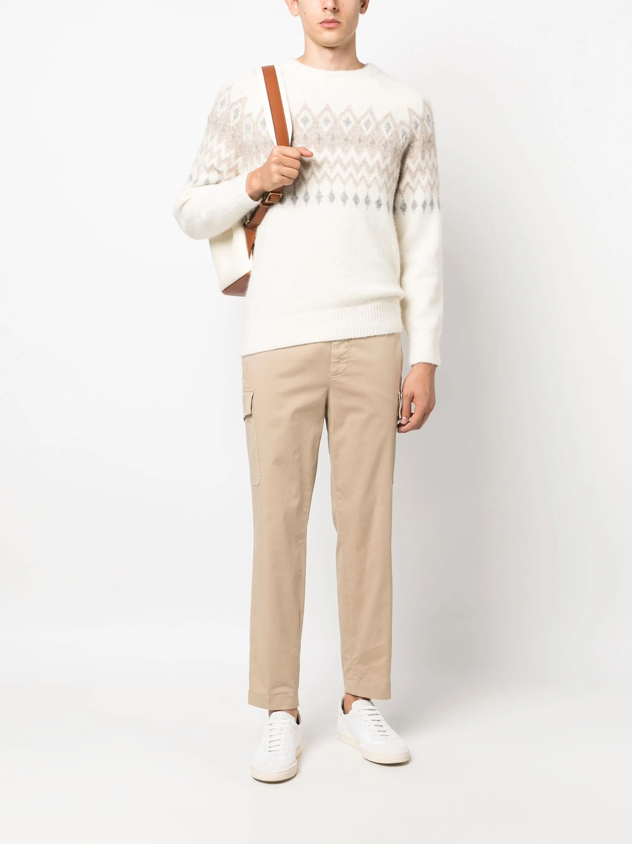 Fair Isle knitted jumper
