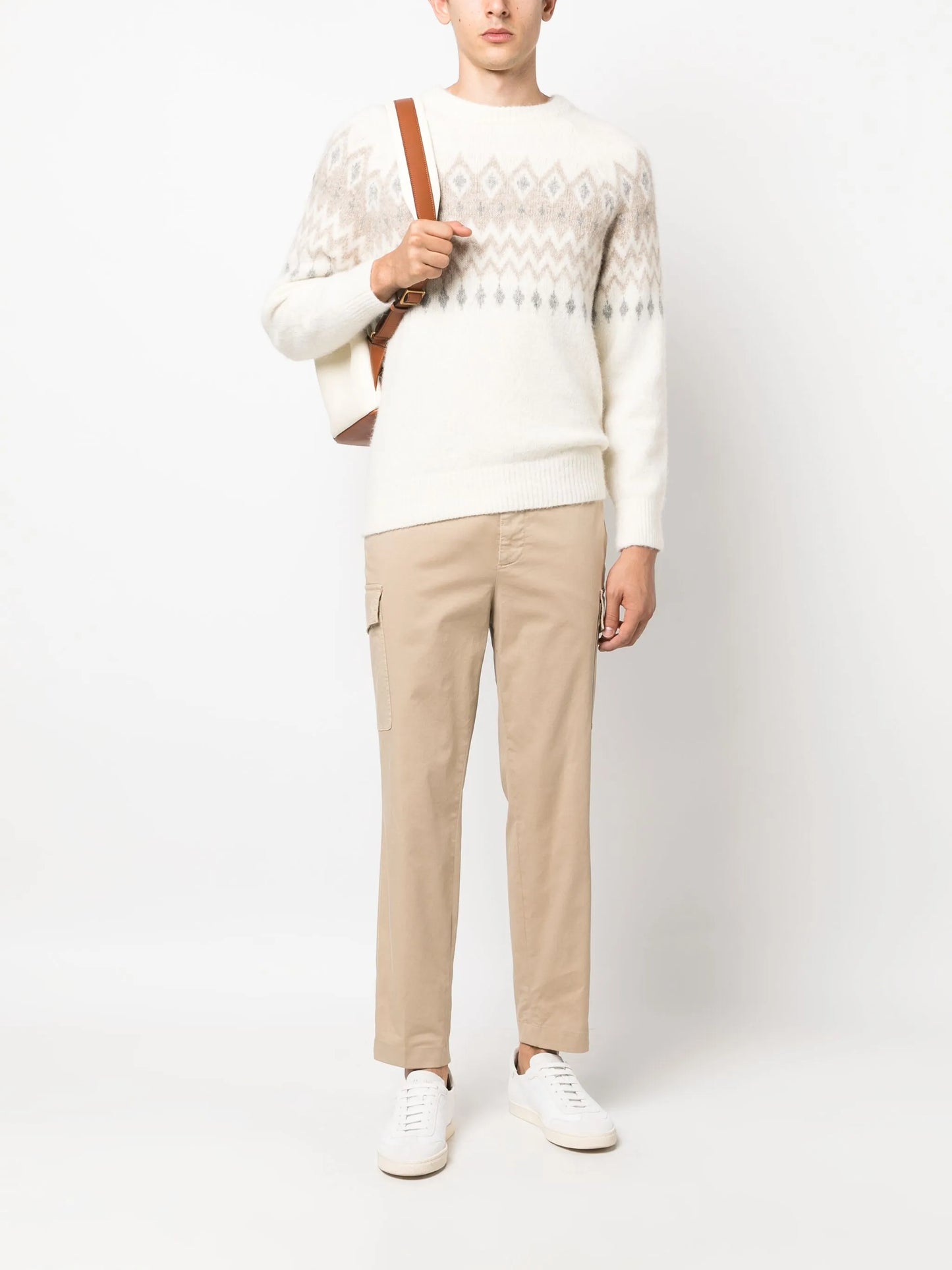 Fair Isle knitted jumper