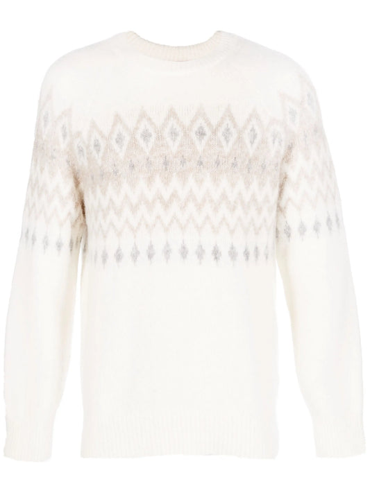 Fair Isle knitted jumper