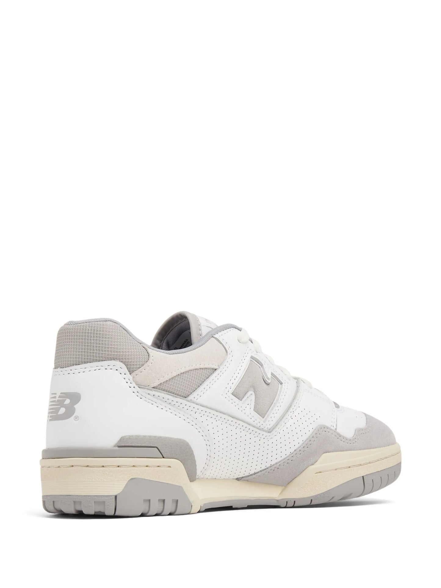550 logo-embossed leather sneakers