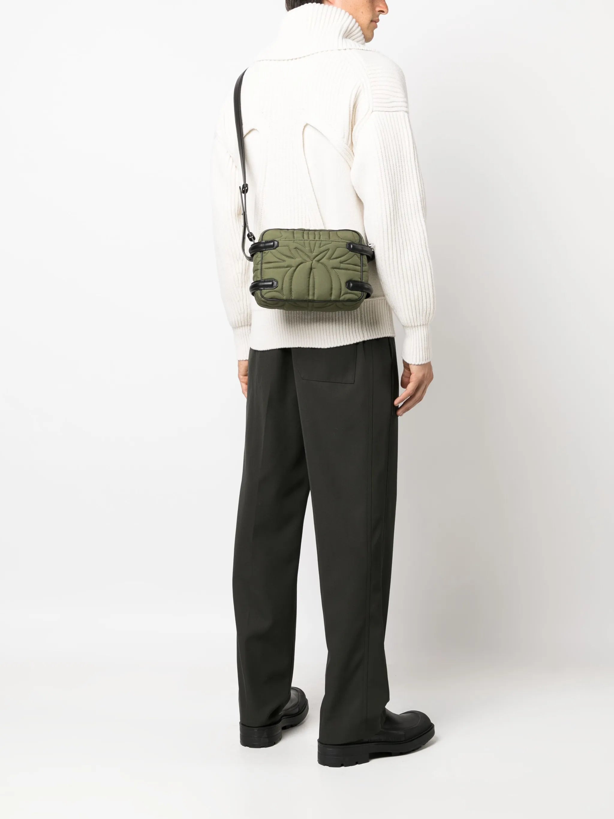 The Harness quilted camera bag